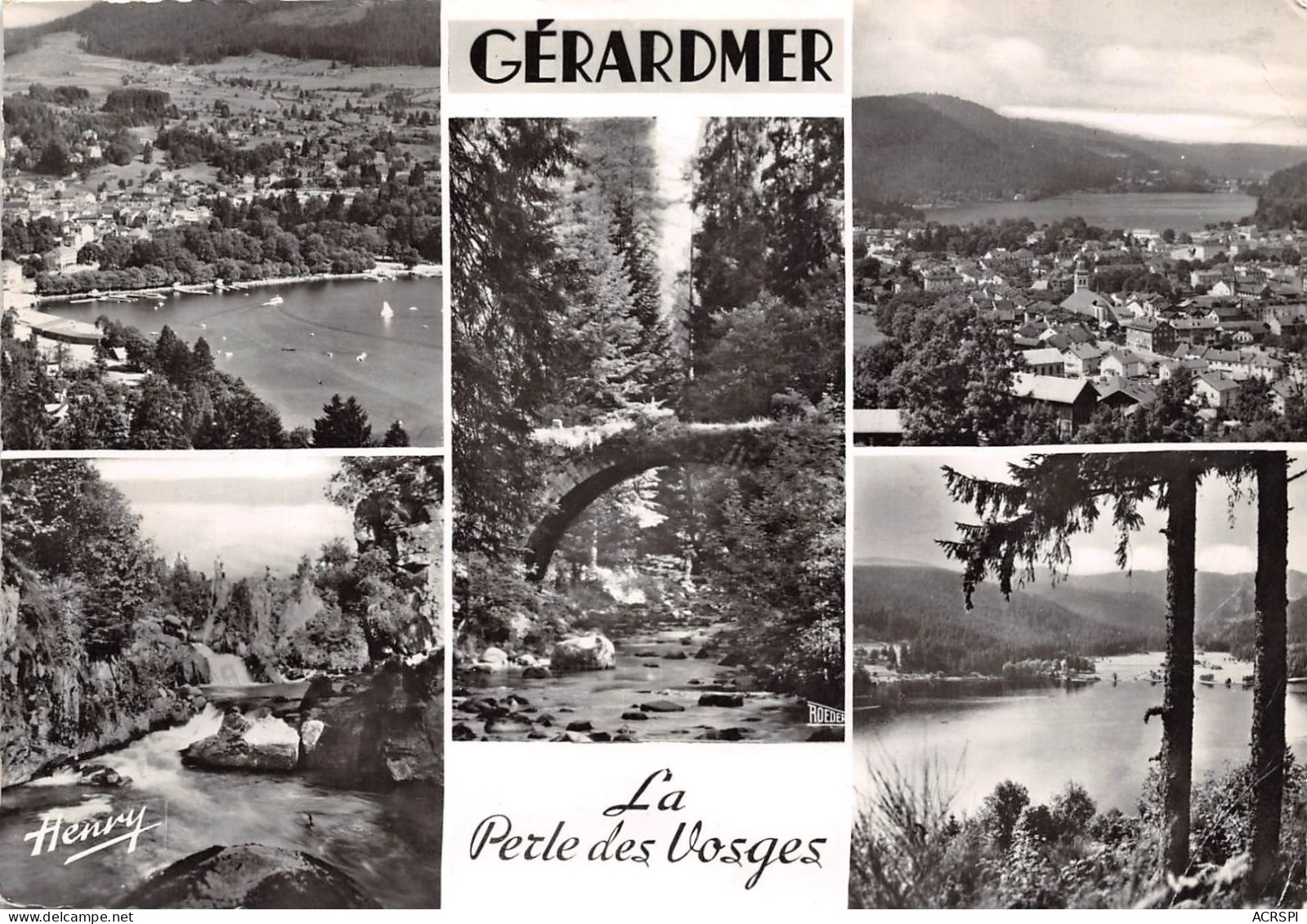 Souvenir De GERARDMER 25(scan Recto-verso) MA2163 - Gerardmer