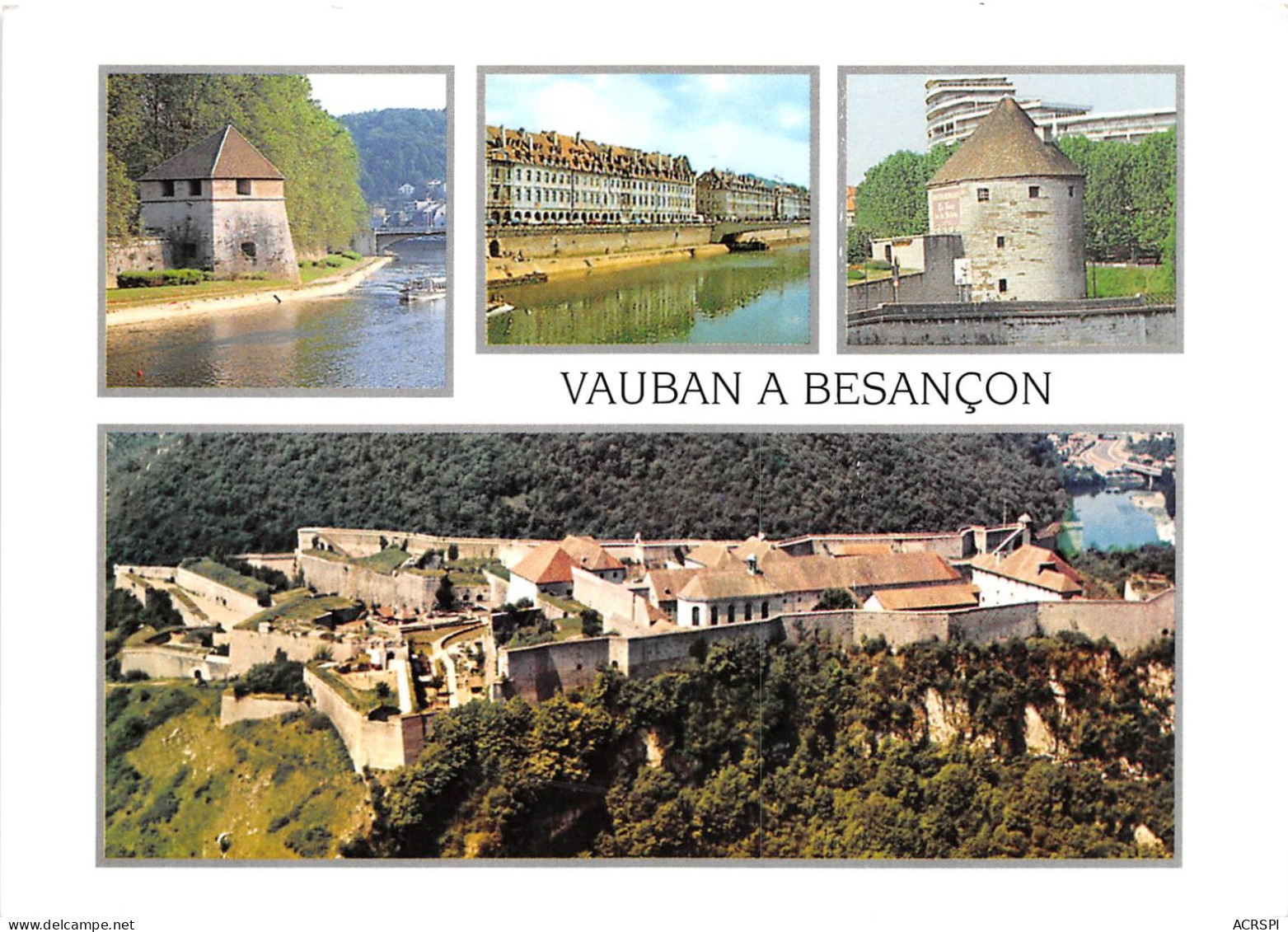 BESANCON Ville Fortifiee Par Vauban La Ciradelle 29(scan Recto-verso) MA2162 - Besancon