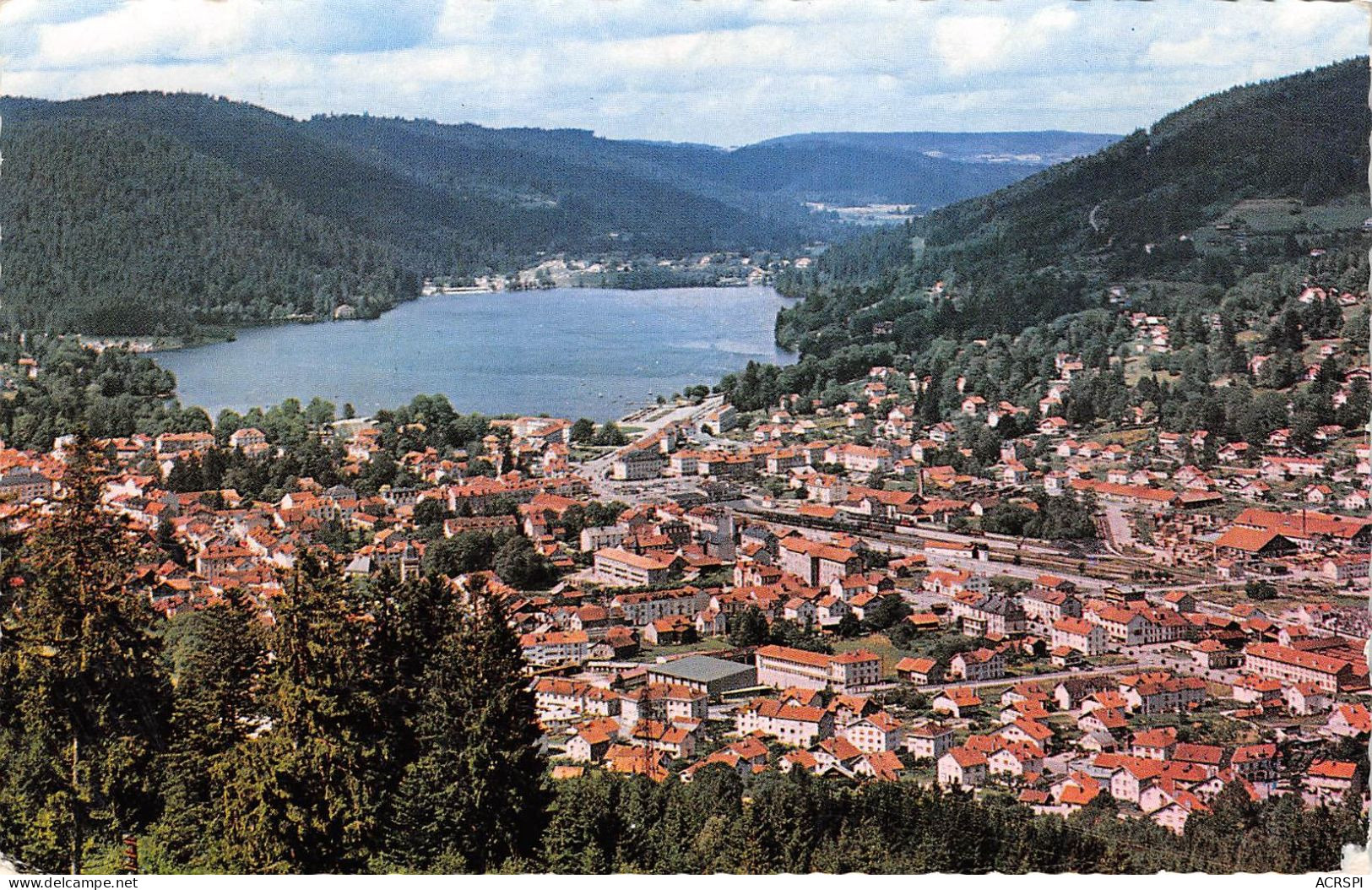 GERARDMER Vue Generale Et Le Lac 6(scan Recto-verso) MA2163 - Gerardmer