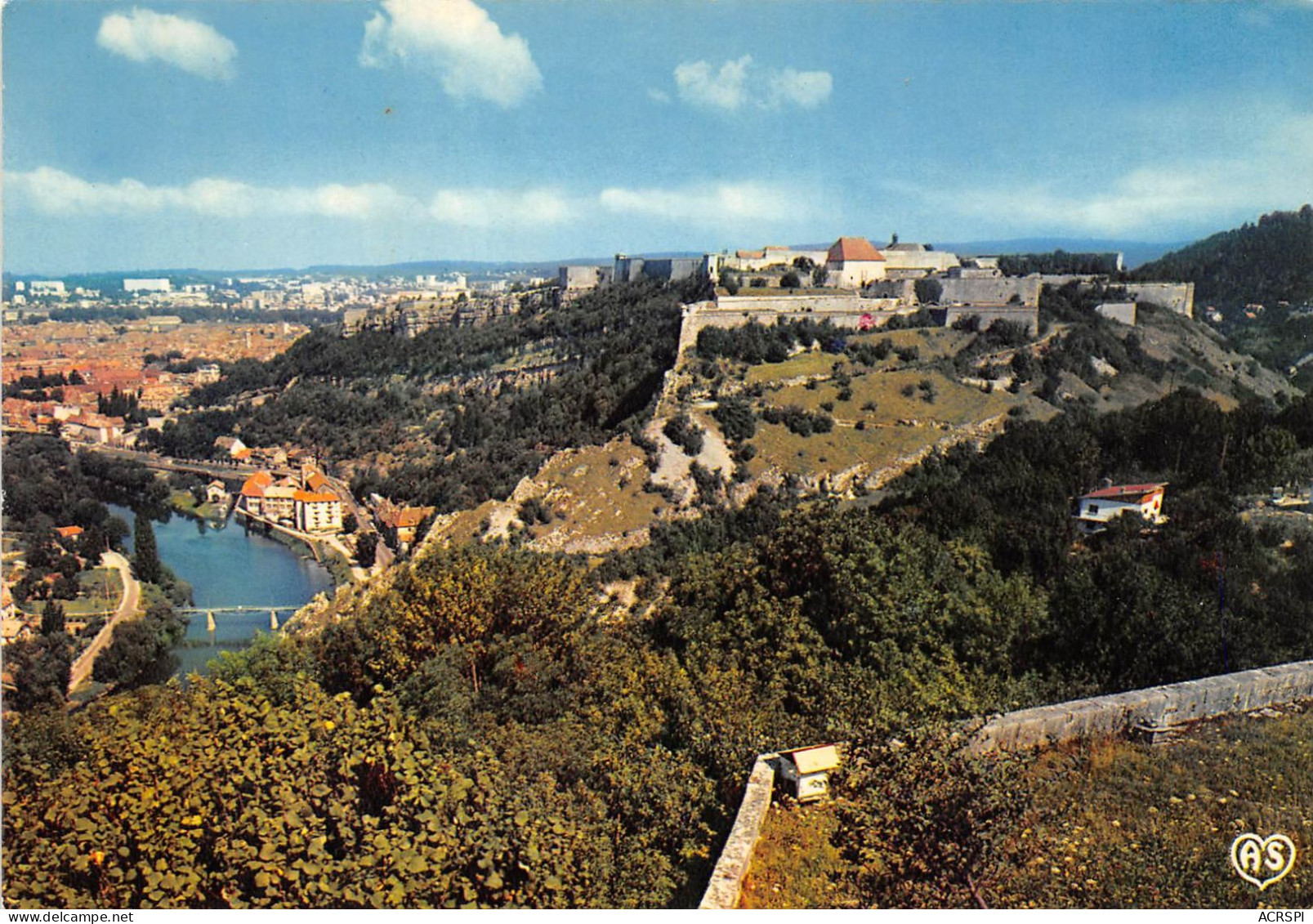 BESANCON La Citadelle Dominant La Vallee Du Doubs 28(scan Recto-verso) MA2162 - Besancon