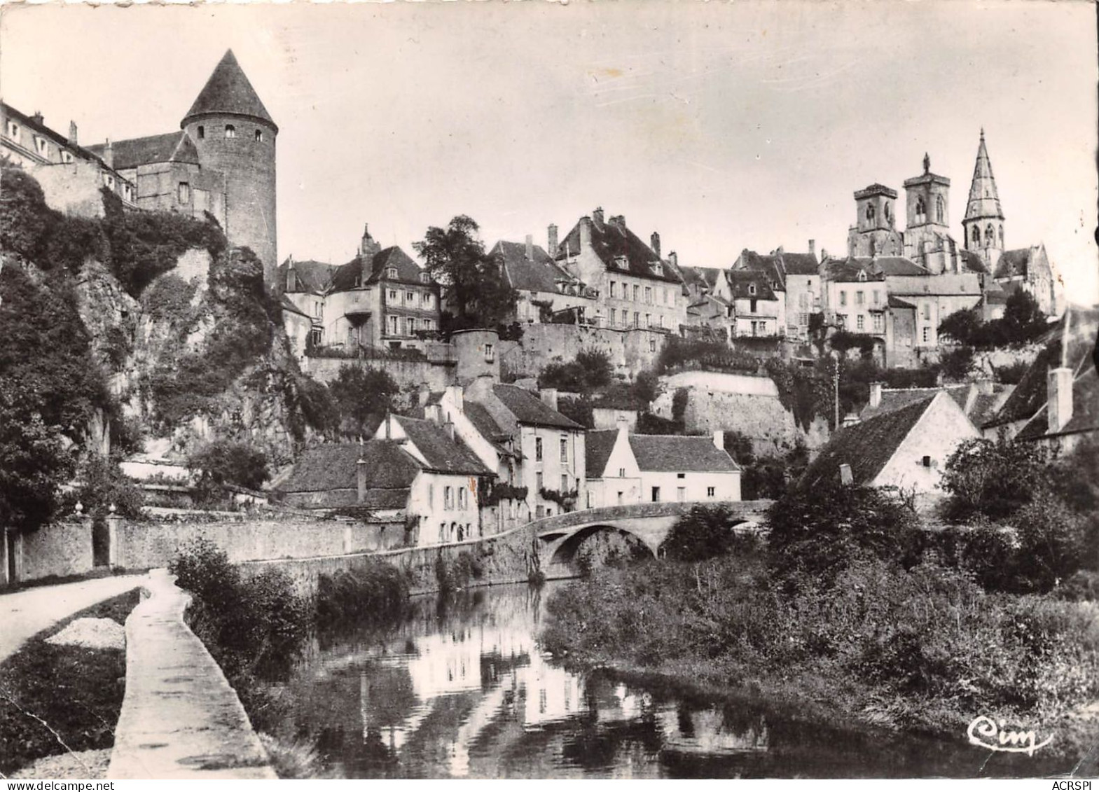 SEMUR EN AUXOIS Le Pont Pinard Et L Eglise 6(scan Recto-verso) MA2161 - Semur