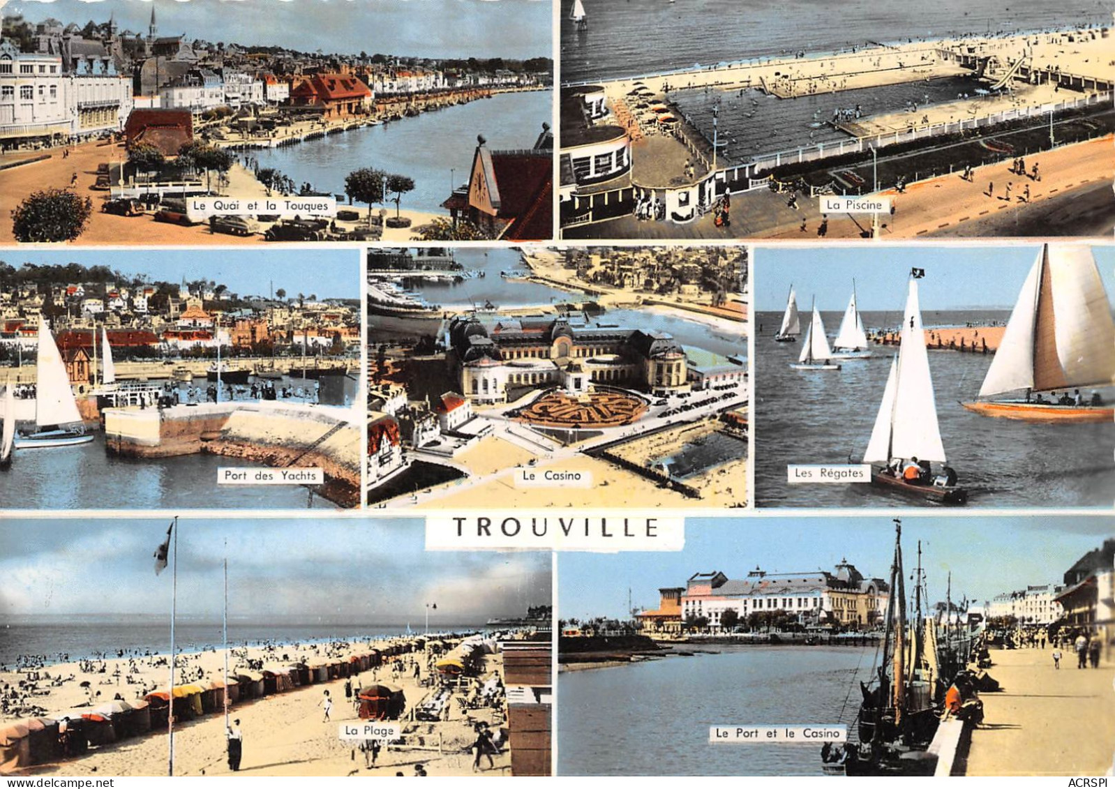 TROUVILLE 7(scan Recto-verso) MA2160 - Trouville