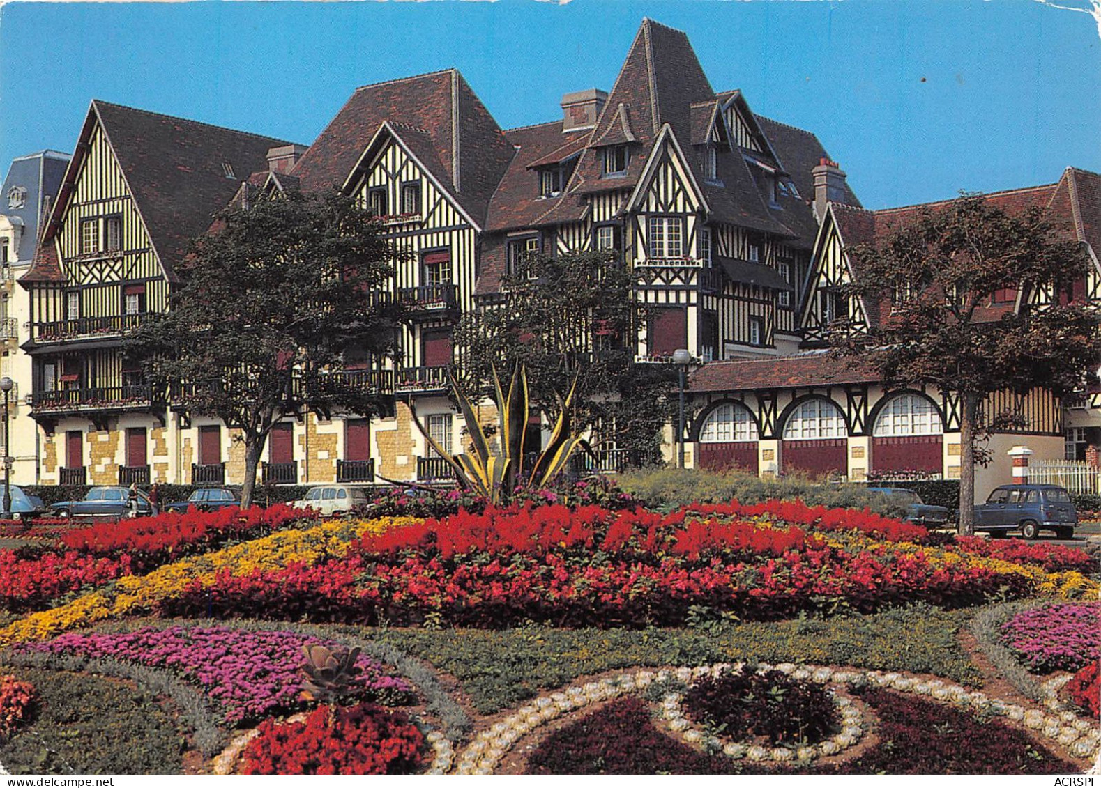 CABOURG La Plage Des Fleurs Le Normandie Hotel Et Les Jardins 3(scan Recto-verso) MA2160 - Cabourg