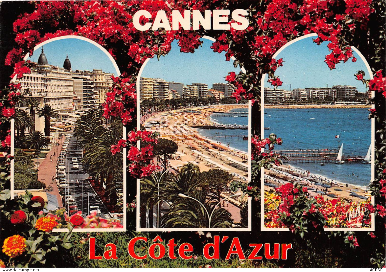 CANNES La Croisette Et La Plage 24(scan Recto-verso) MA2159 - Cannes