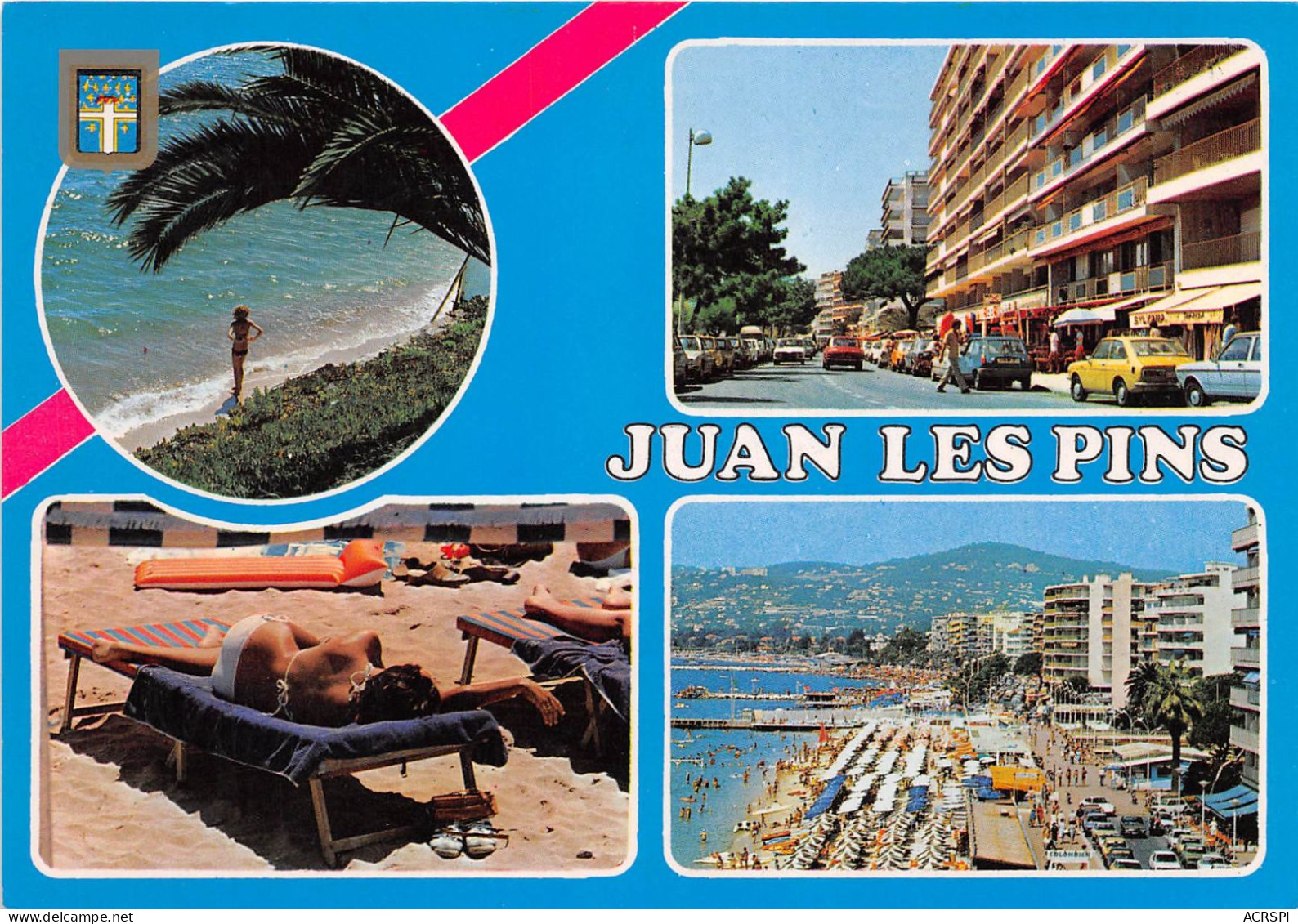 JUAN LES PINS Souvenir 11(scan Recto-verso) MA2159 - Juan-les-Pins