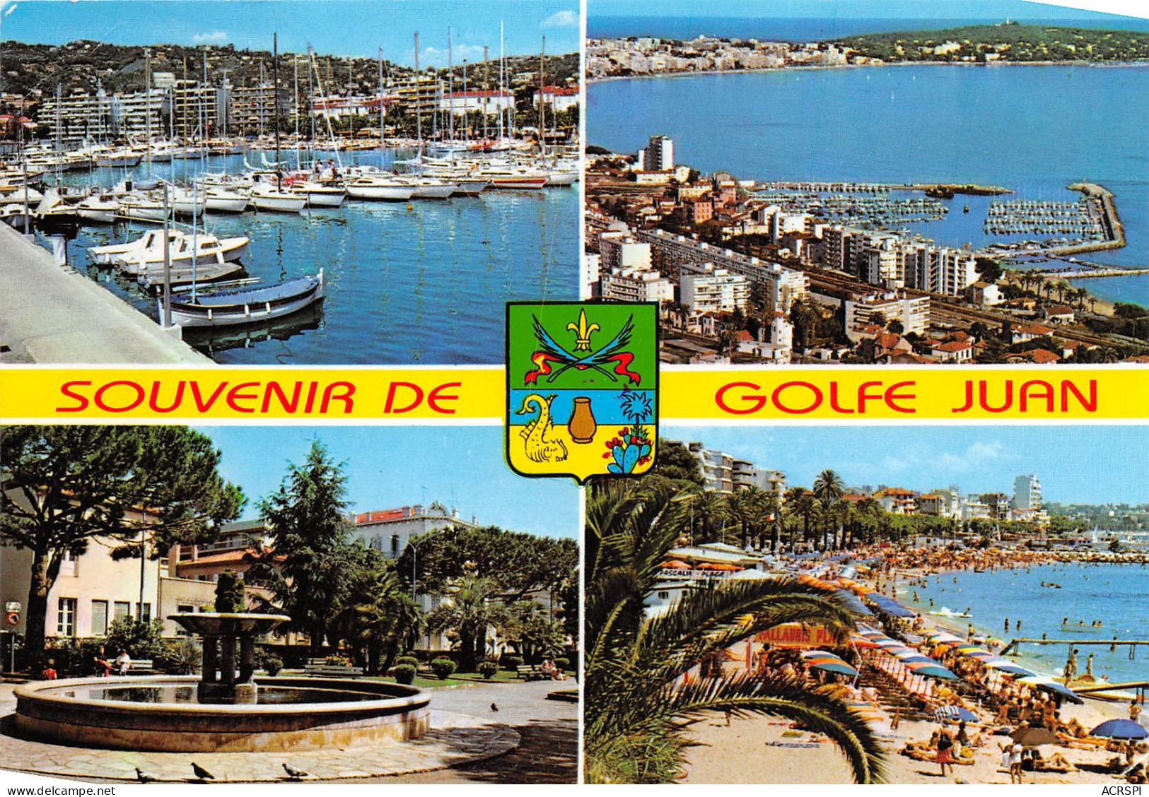 Souvenir De GOLFE JUAN 5(scan Recto-verso) MA2159 - Juan-les-Pins