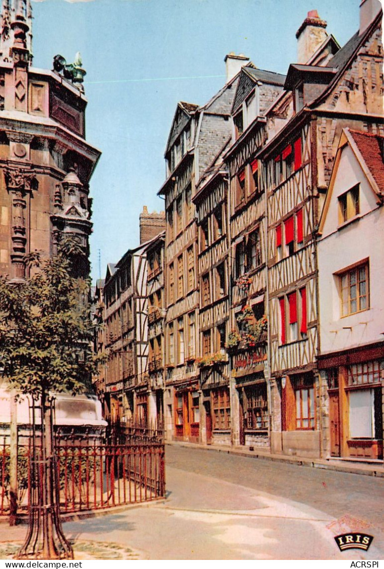 ROUEN Vieilles Maisons Vers L Eglise Saint Maclou 8(scan Recto-verso) MA2158 - Rouen