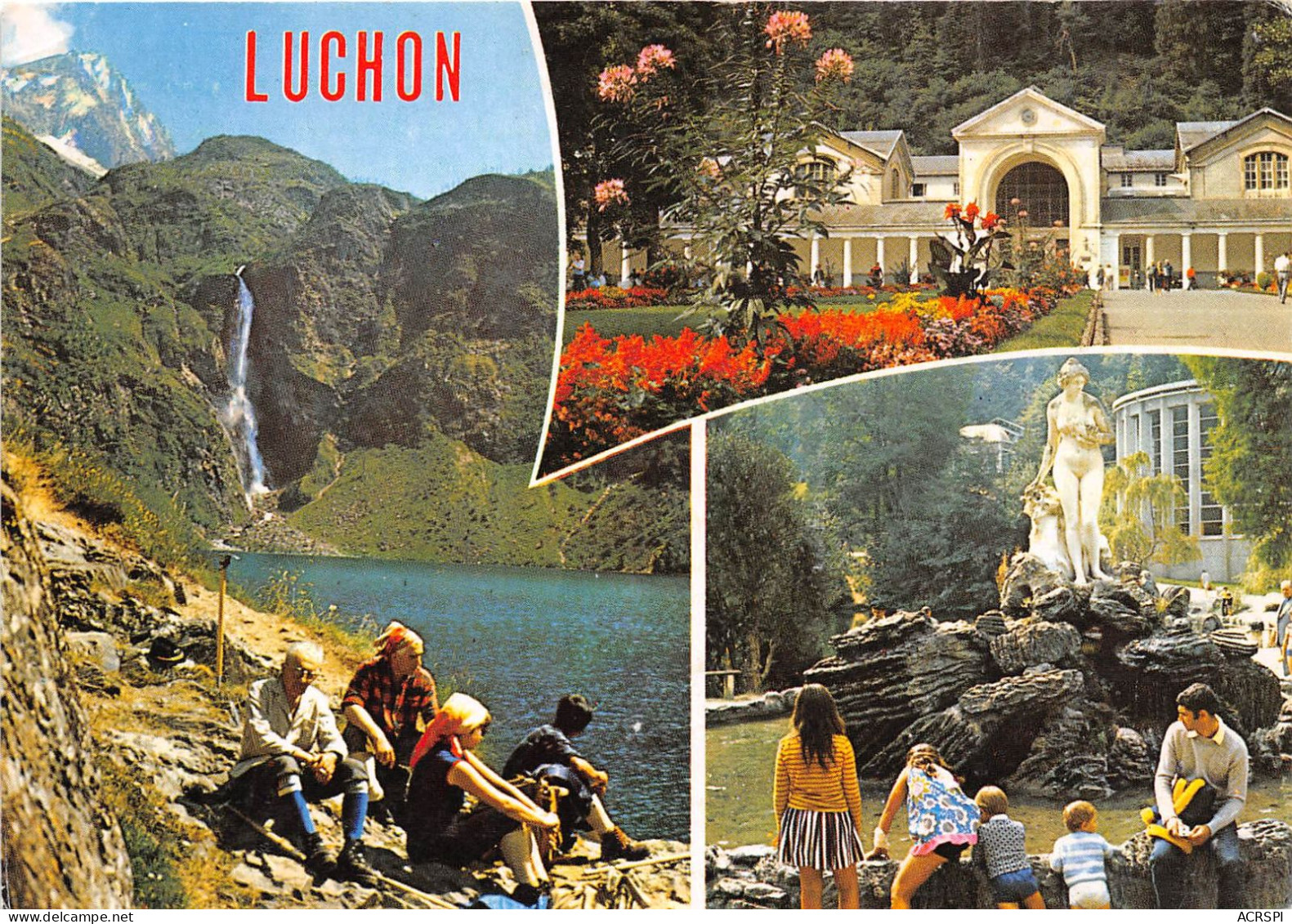 LUCHON Le Lac D Oo Et L Etablissement Thermal 16(scan Recto-verso) MA2156 - Luchon
