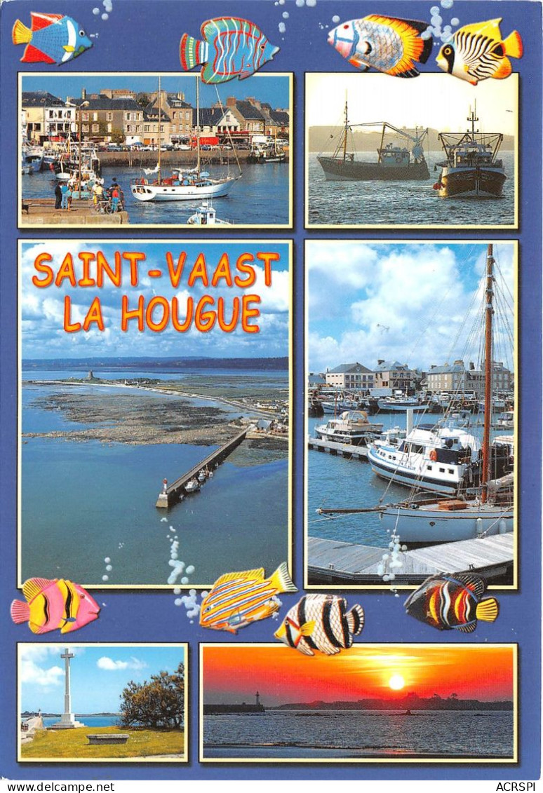 SAINT VAAST LA HOUGUE 6(scan Recto-verso) MA2176 - Saint Vaast La Hougue