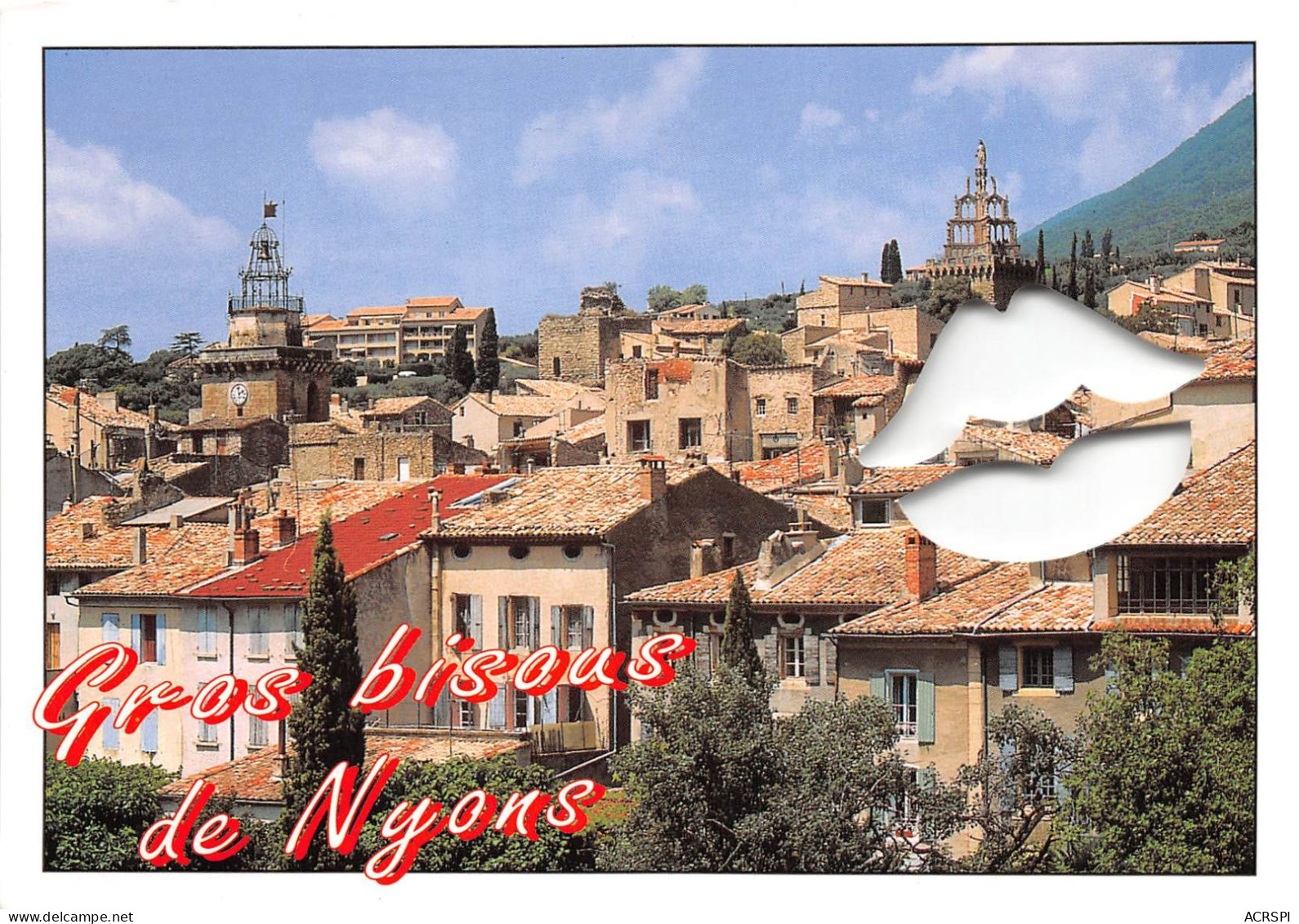 NYONS Gros Bisous 12(scan Recto-verso) MA2175 - Nyons