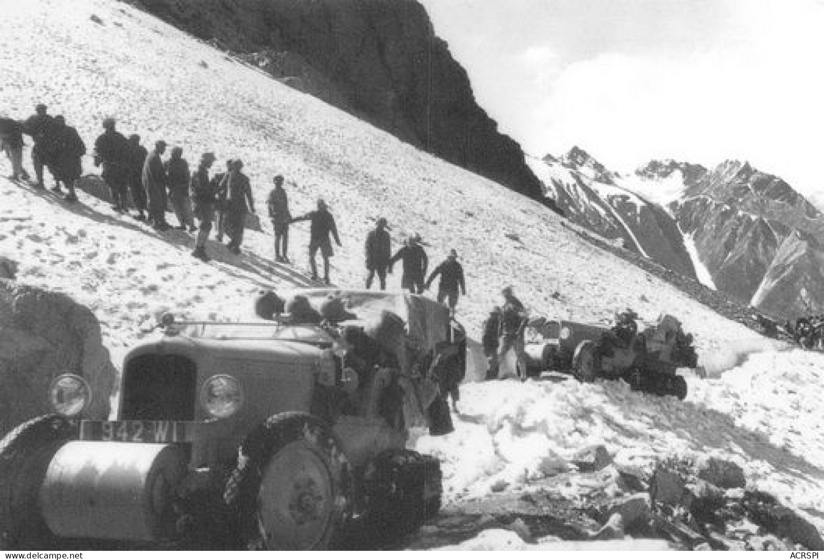 CHINE  AUTOCHENILLE CITROËN  La Croisière Jaune  Passage  Dans La Neige  48 (scan Recto-verso)MA2174Ter - Chine