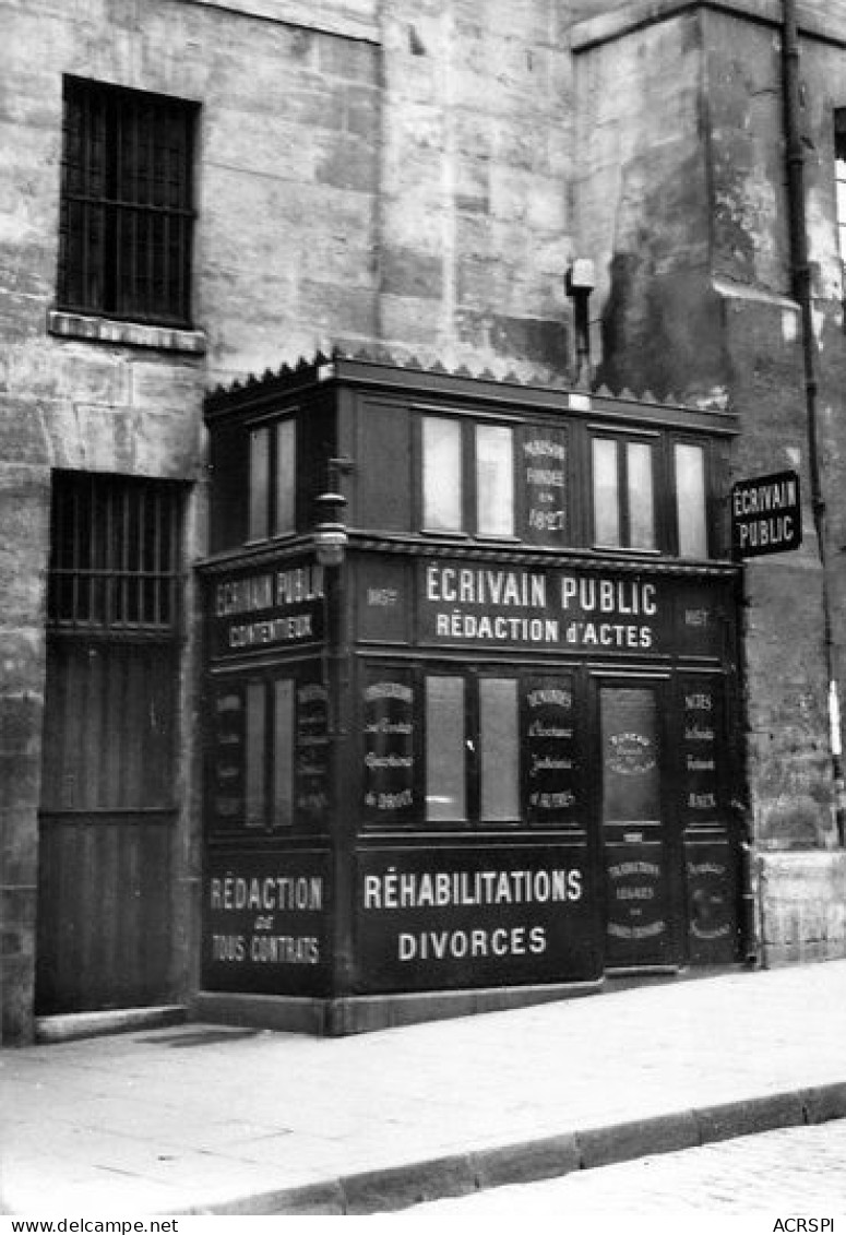 PARIS  écrivain Public Actes Divorces Rédaction De Contrats  40   (scan Recto-verso)MA2174Ter - District 08