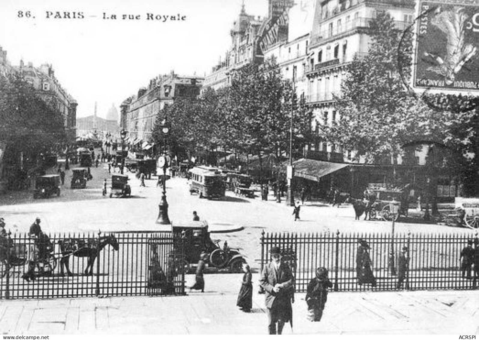 PARIS Rue Royale  39   (scan Recto-verso)MA2174Ter - Distretto: 08