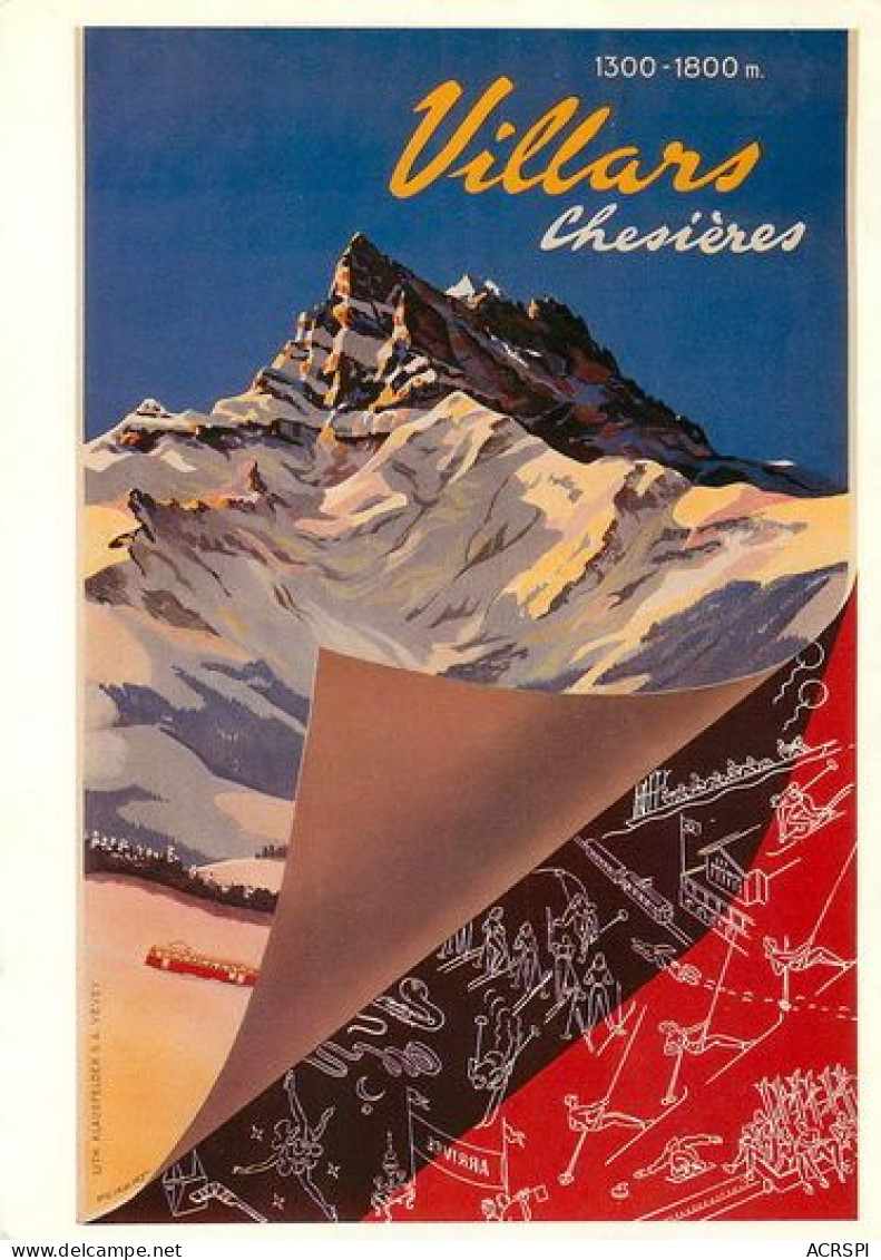 Chesières-Villars-sur-Ollon Suisse  Ski 44   (scan Recto-verso)MA2174Bis - Wintersport