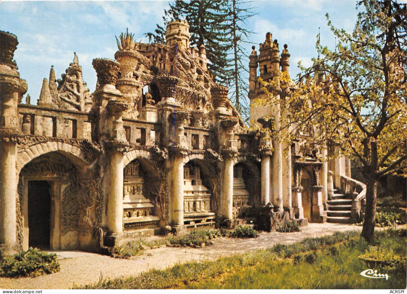 HAUTERIVES Le Palais Ideal Oeuvre Du Facteur Cheval 16(scan Recto-verso) MA2174 - Hauterives