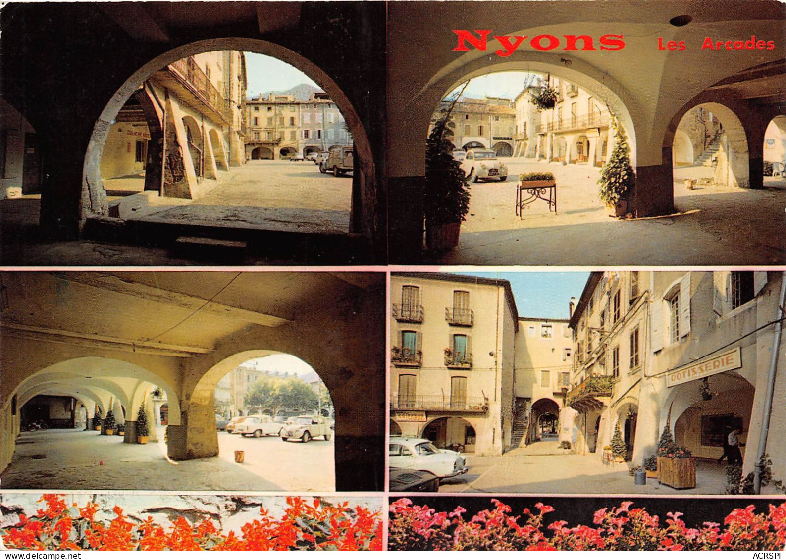 NYONS Les Arcades 4(scan Recto-verso) MA2174 - Nyons