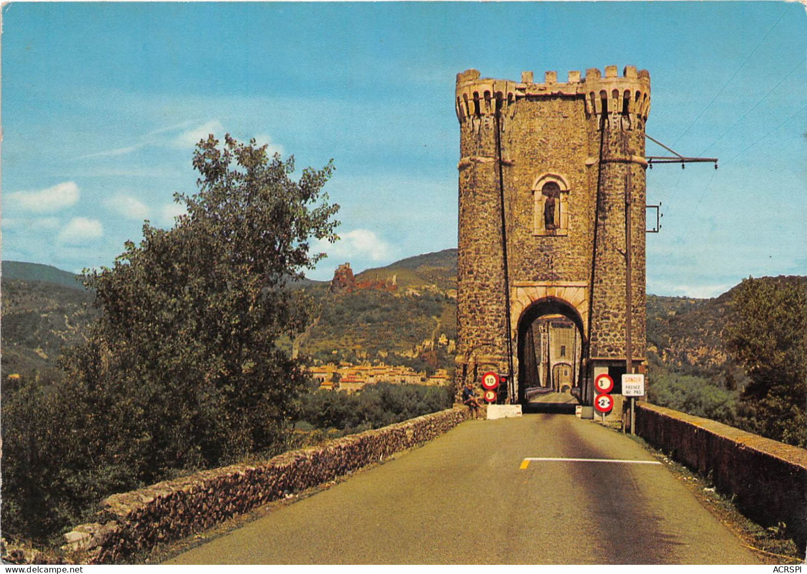 MONTELIMAR Le Pont Suspendu Sur Le Rhone 10(scan Recto-verso) MA2174 - Montelimar