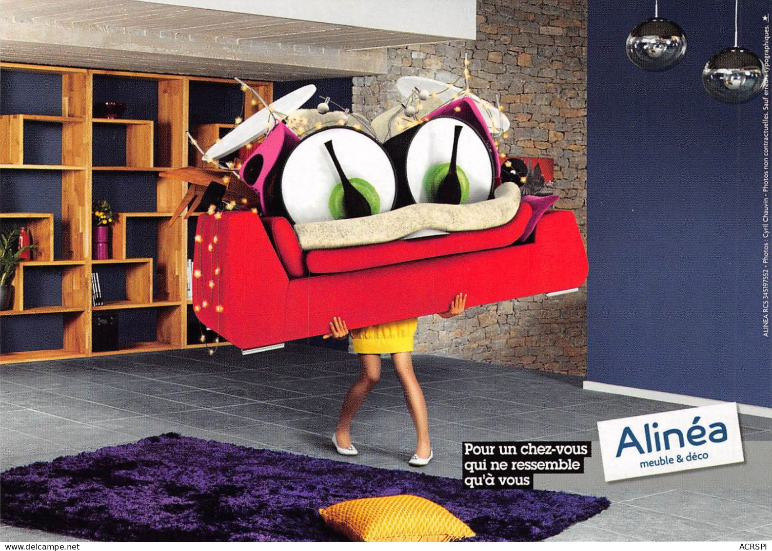 ALINEA Pour Un Chez Vous Qui Ne Ressemble Qu A Vous 23(scan Recto-verso) MA2173 - Reclame