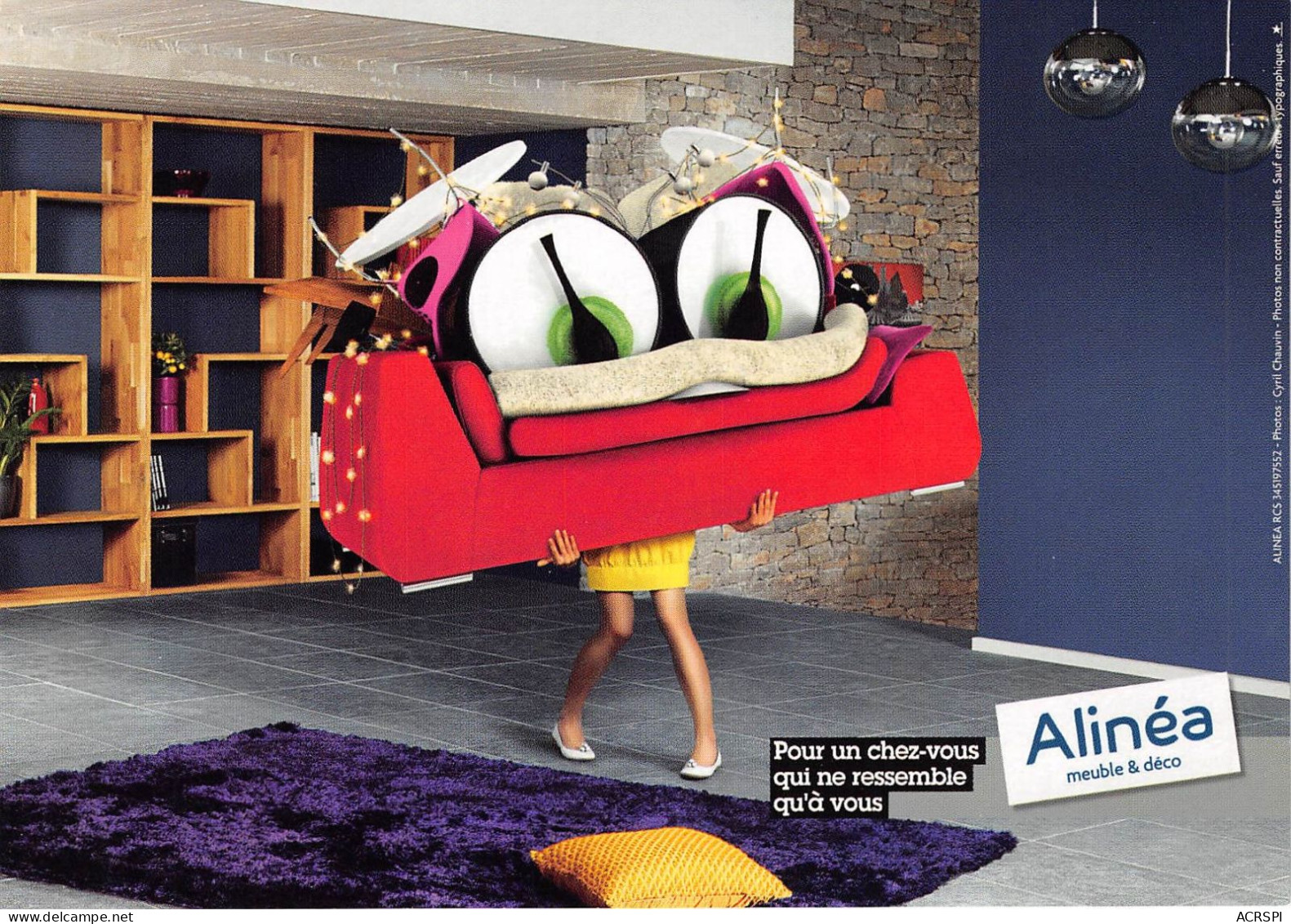 ALINEA Pour Un Chez Vous Qui Ne Ressemble Qu A Vous 22(scan Recto-verso) MA2173 - Reclame