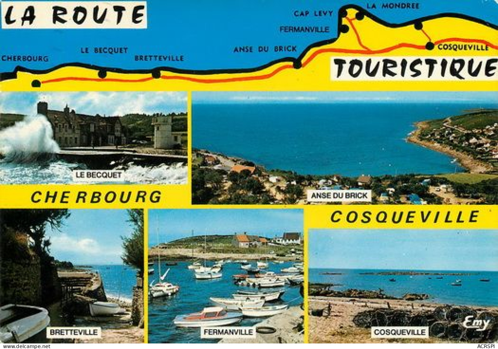 COSQUEVILLE BARFLEUR Cherbourg  42 (scan Recto-verso)MA2171Ter - Barfleur