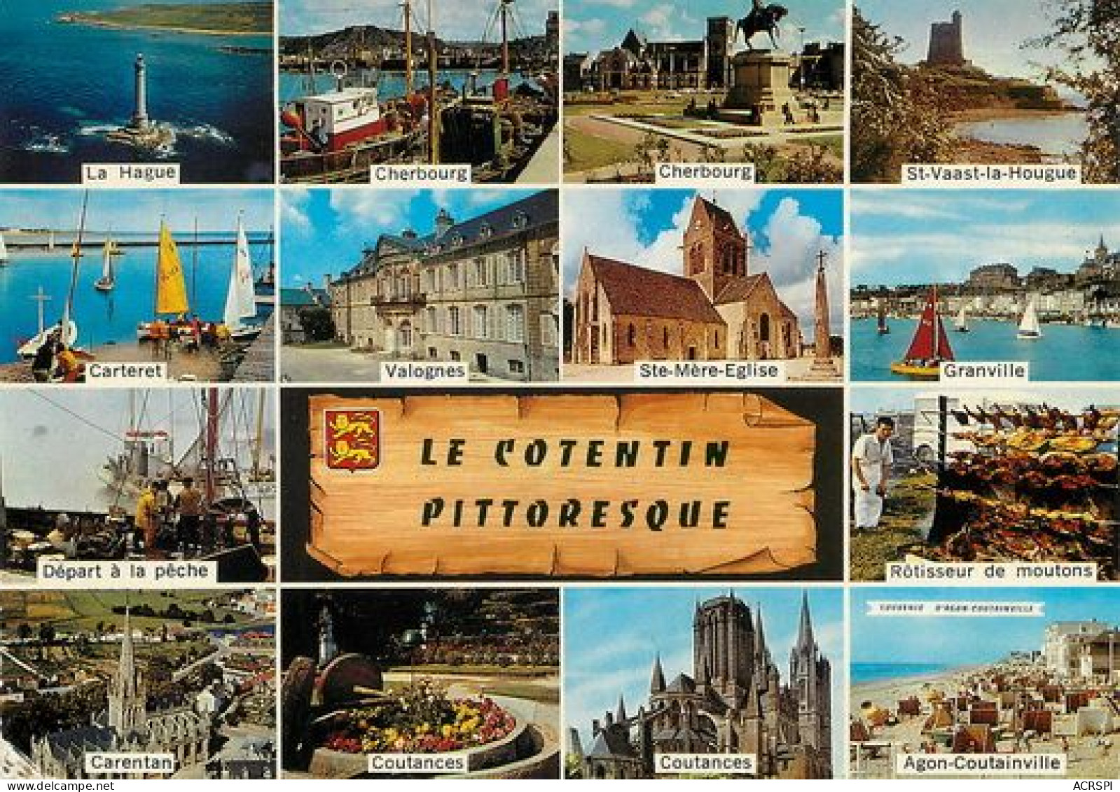 Cotentin   50 Manche Cherbourg Carteret Portbail Barfleur Jobourg Gateville  44 (scan Recto-verso)MA2171Ter - Barfleur