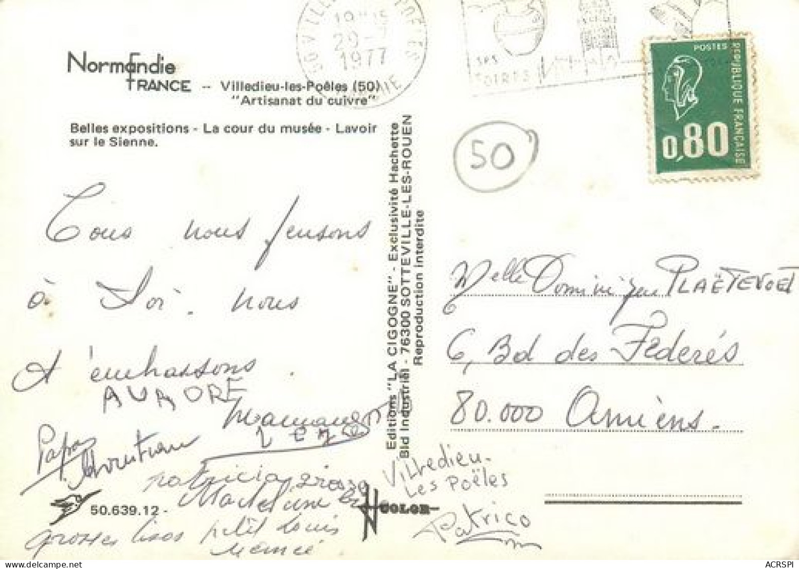 VILLEDIEU LES POELES Manche CITE DU CUIVRE Multivue  14   (scan Recto-verso)MA2171Ter - Villedieu