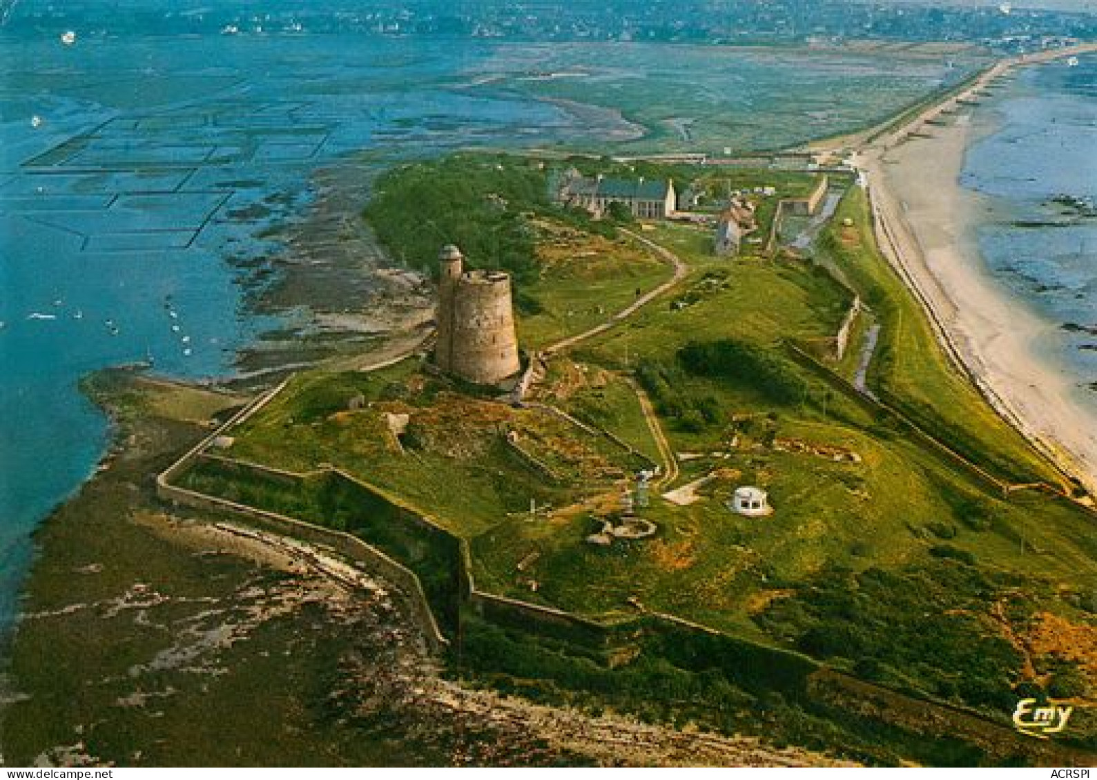 SAINT VAAST LA HOUGUE Le Fort De Vauban  7   (scan Recto-verso)MA2171Ter - Saint Vaast La Hougue