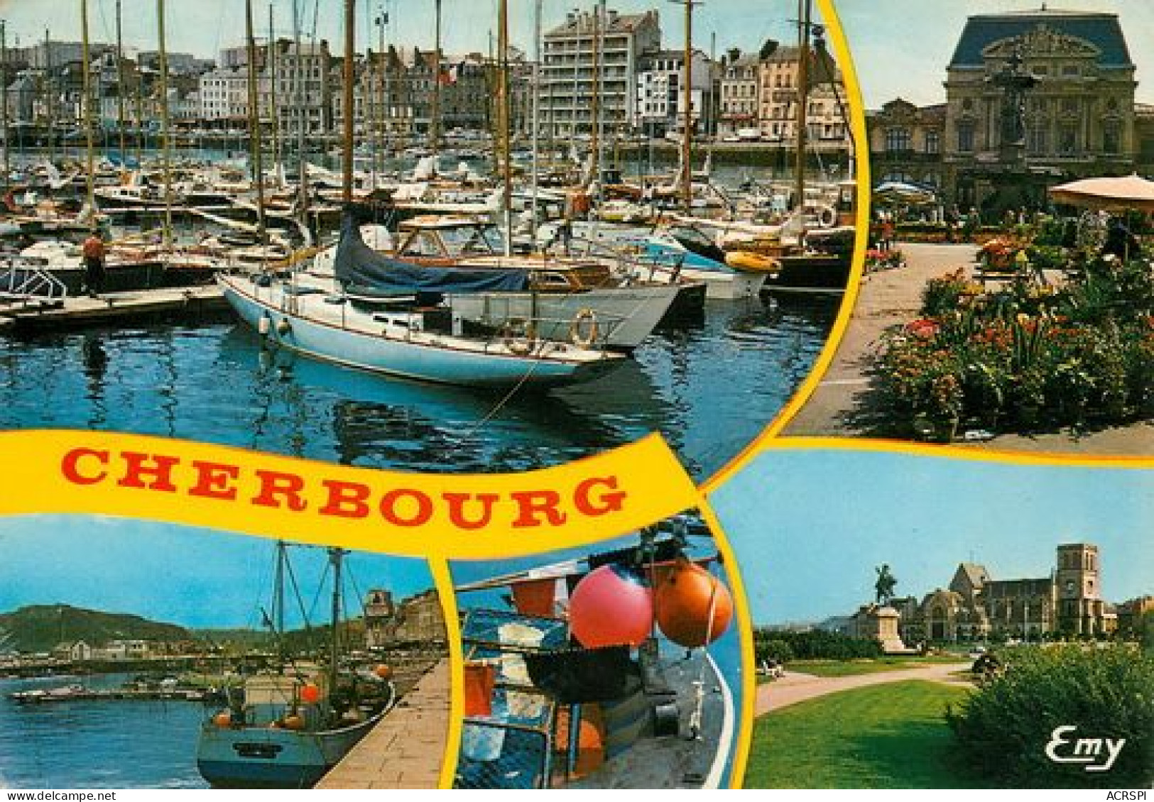 CHERBOURG  Multivue  32   (scan Recto-verso)MA2171Bis - Cherbourg