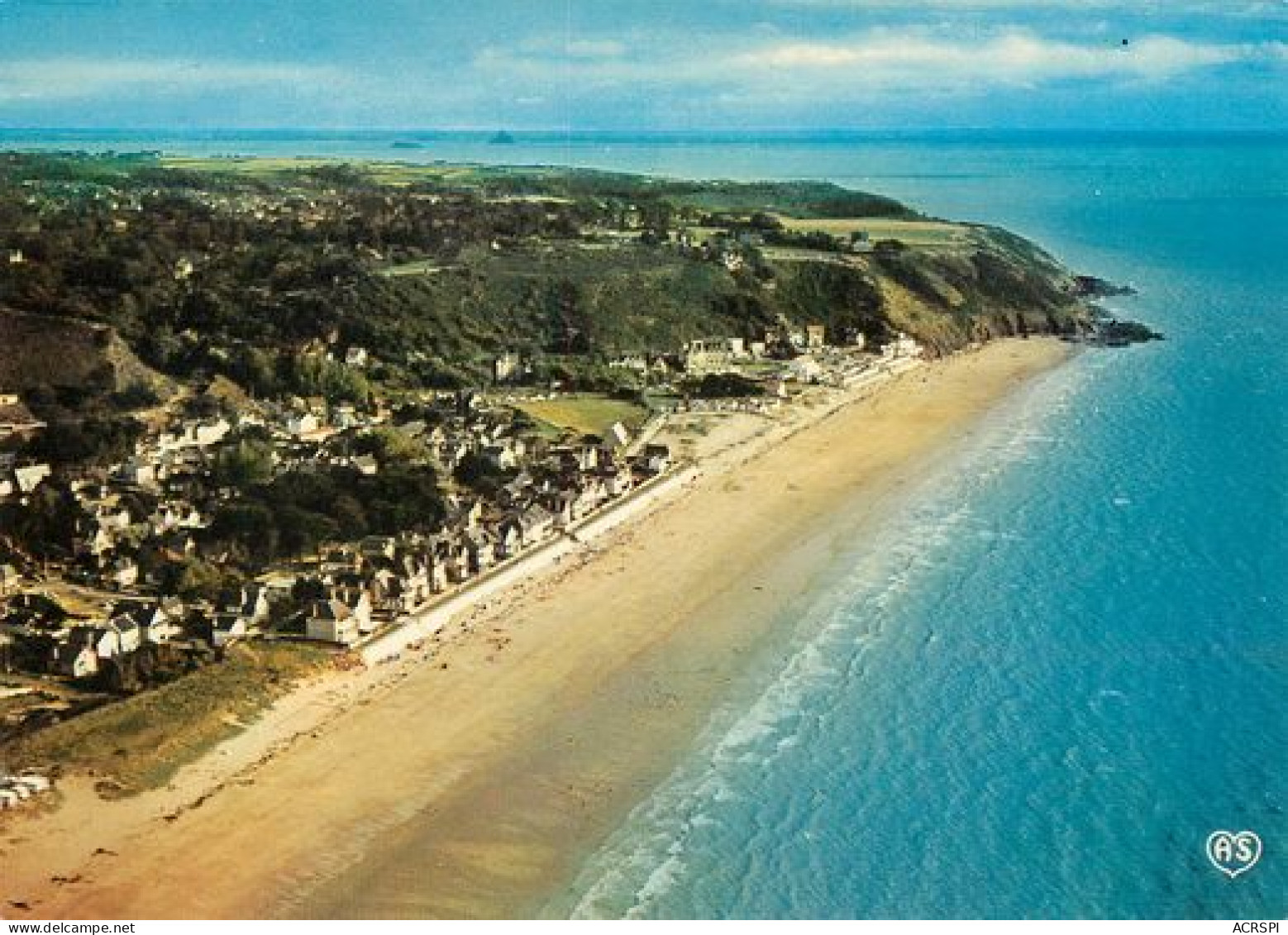 EDENVILLE  JULLOUVILLE Carolles-Champeaux  MANCHE  Plage De La Pointe De Carolles  12   (scan Recto-verso)MA2171Bis - Le Mont Saint Michel