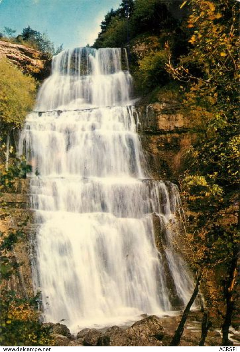 Saint-Laurent En Grandvaux Cascade Du Herisson   L' EVENTAIL  20 (scan Recto-verso)MA2170Ter - Lons Le Saunier