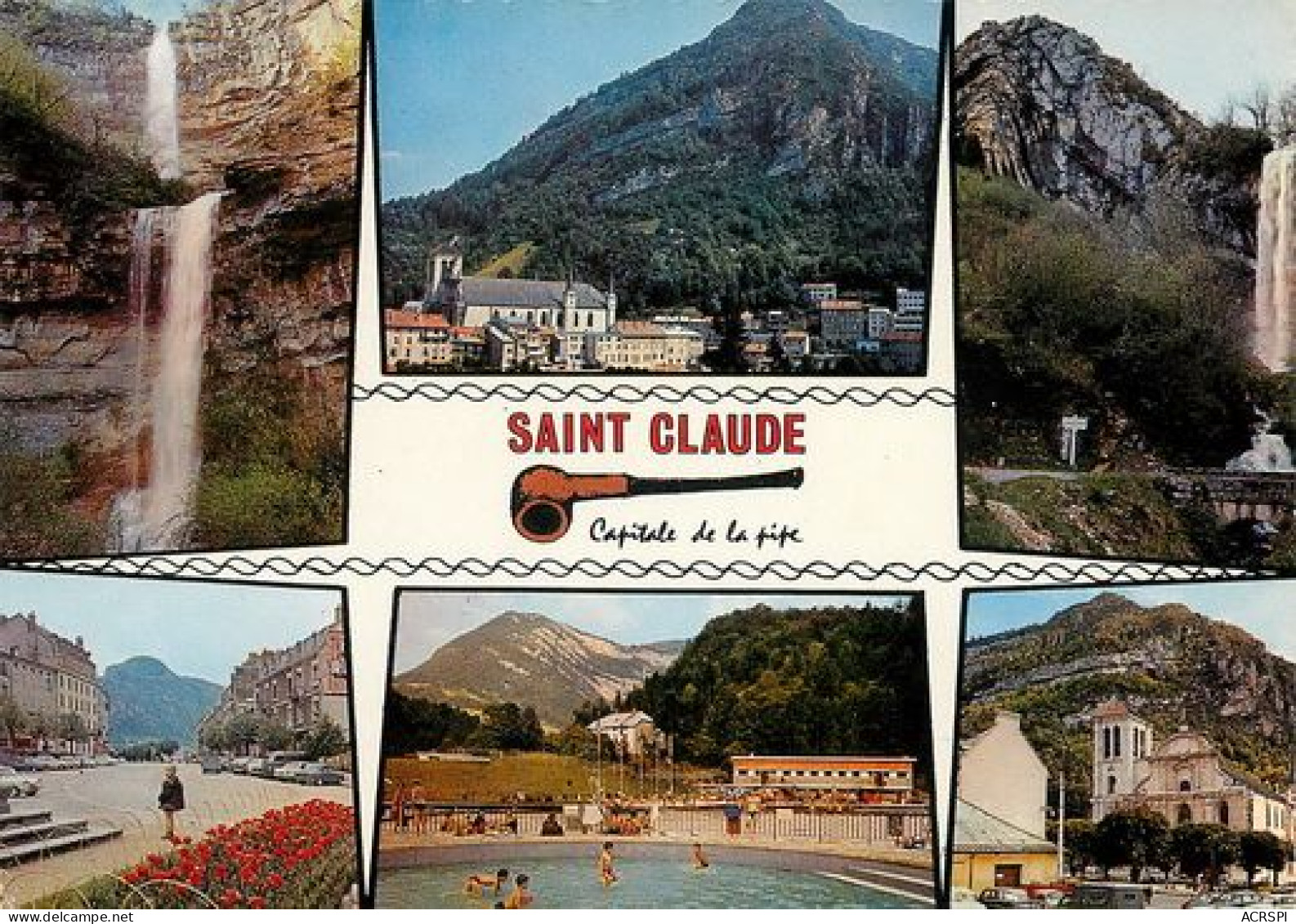 SAINT CLAUDE Capitale De La Pipe   8   (scan Recto-verso)MA2170Ter - Saint Claude