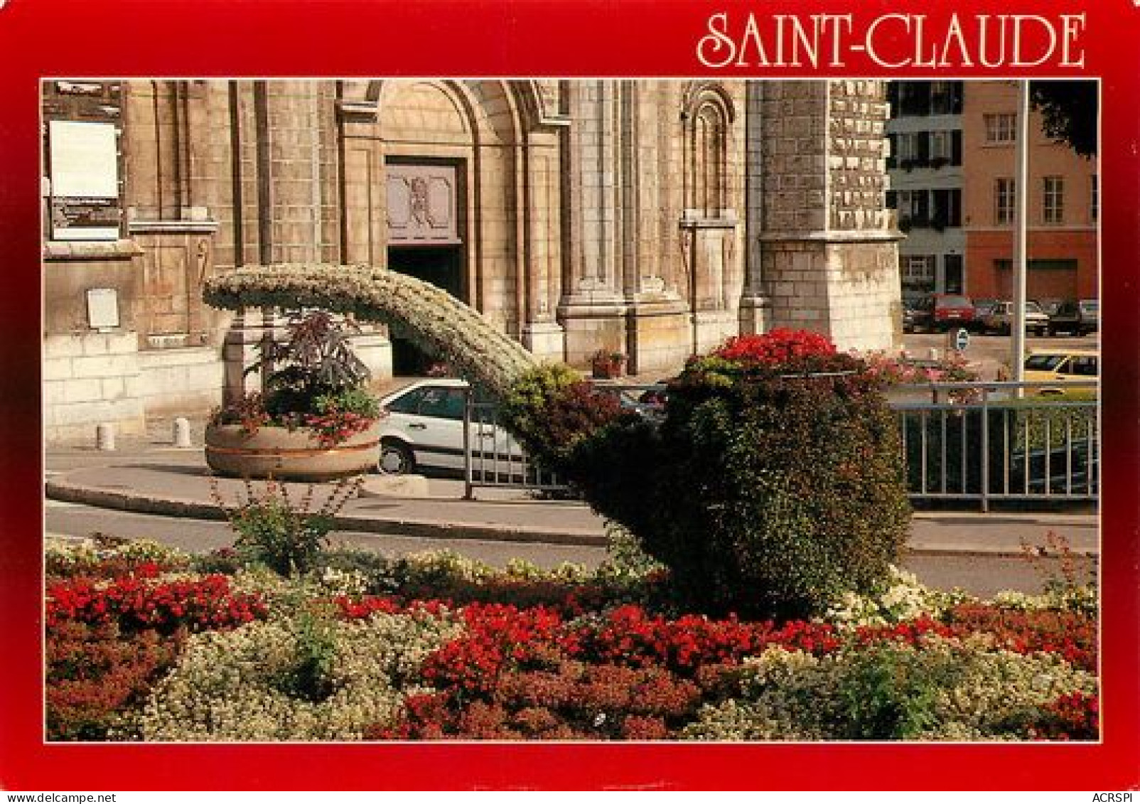 SAINT CLAUDE La Pipe Fleurie  2   (scan Recto-verso)MA2170Ter - Saint Claude
