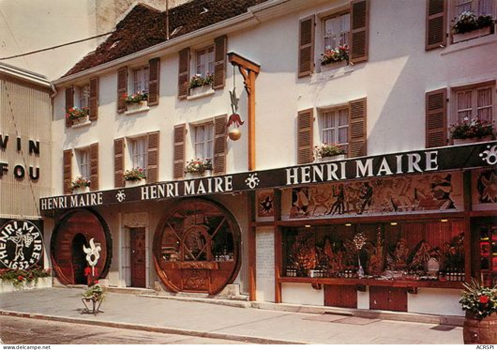 ARBOIS Les Deux Tonneaux Vins Henri MAIRE    30   (scan Recto-verso)MA2170Bis - Arbois