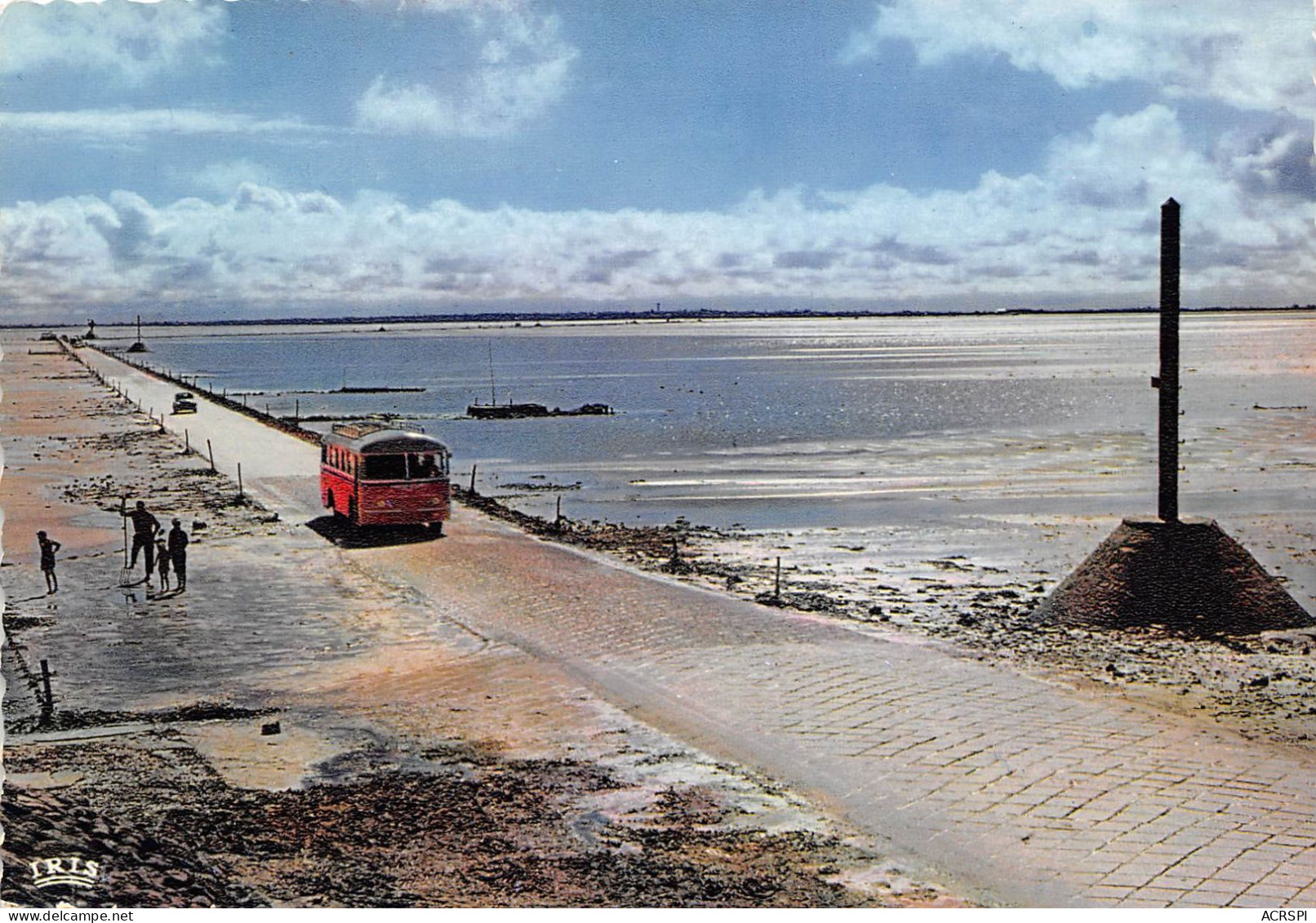 ILE DE NOIRMOUTIER Le Gois Arrivee Dans L Ile 15(scan Recto-verso) MA2170 - Ile De Noirmoutier