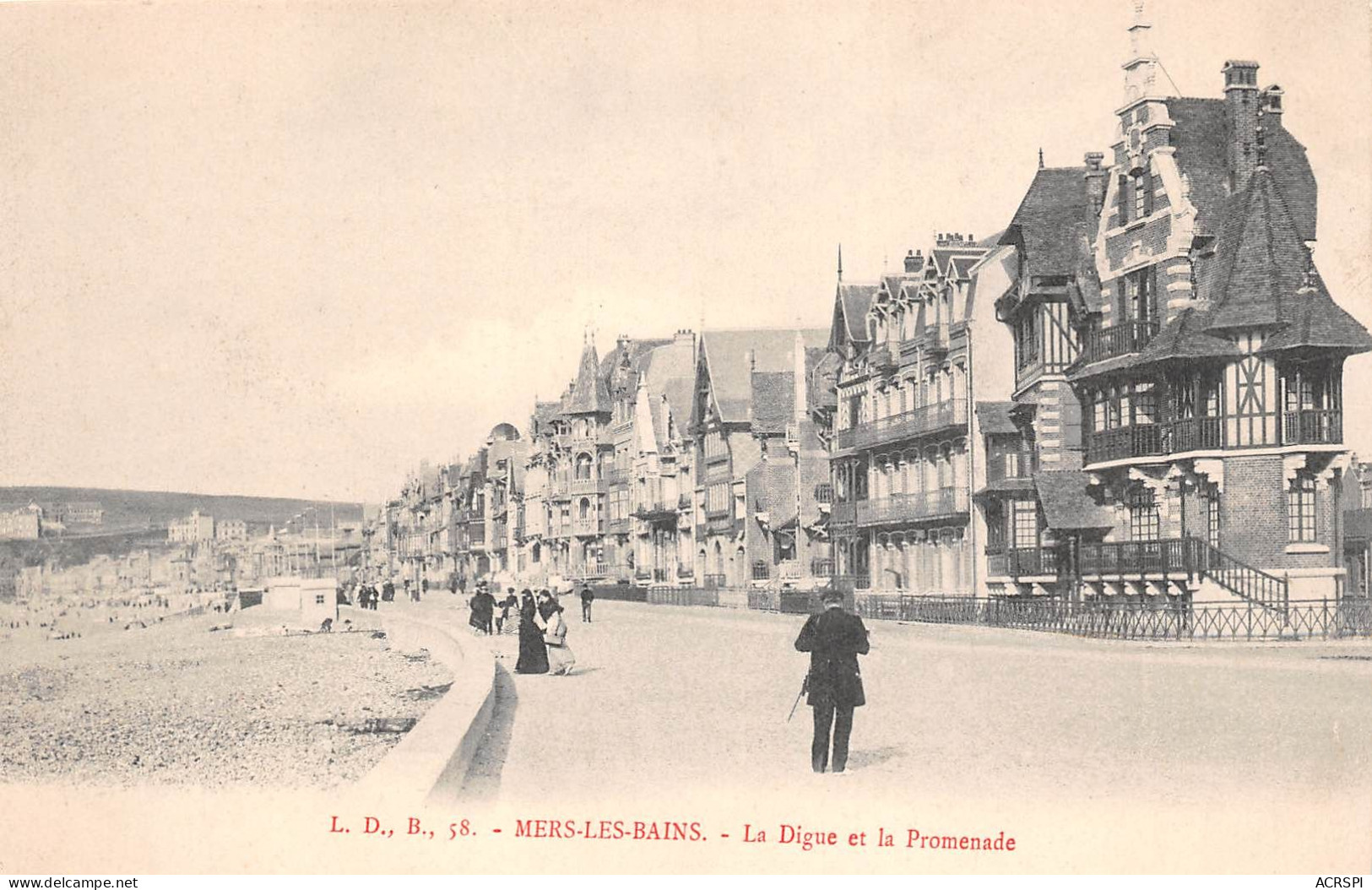 MERS LES BAINS La Digue Et La Promenade 29(scan Recto-verso) MA2169 - Mers Les Bains