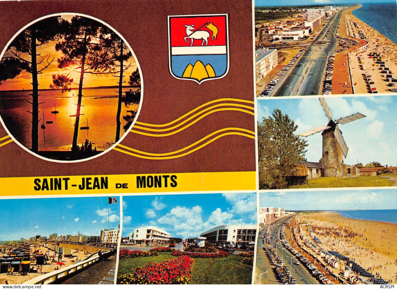 SAINT JEAN DE MONTS 6(scan Recto-verso) MA2170 - Saint Jean De Monts