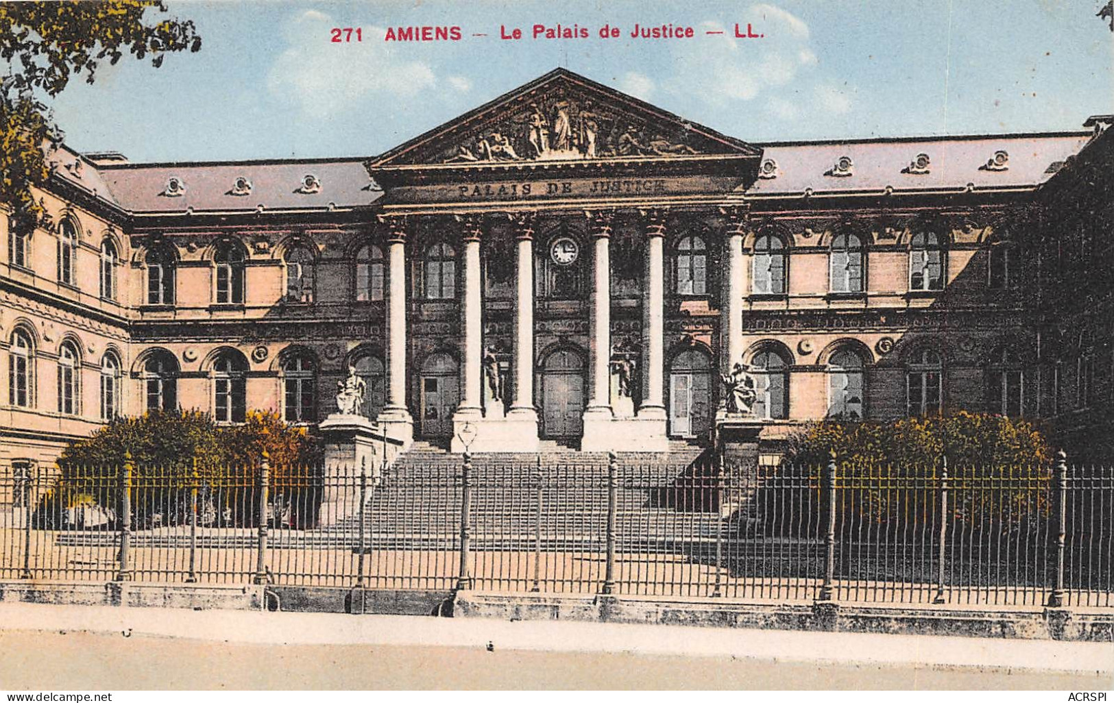 AMIENS Le Palais De Justice 22(scan Recto-verso) MA2169 - Amiens