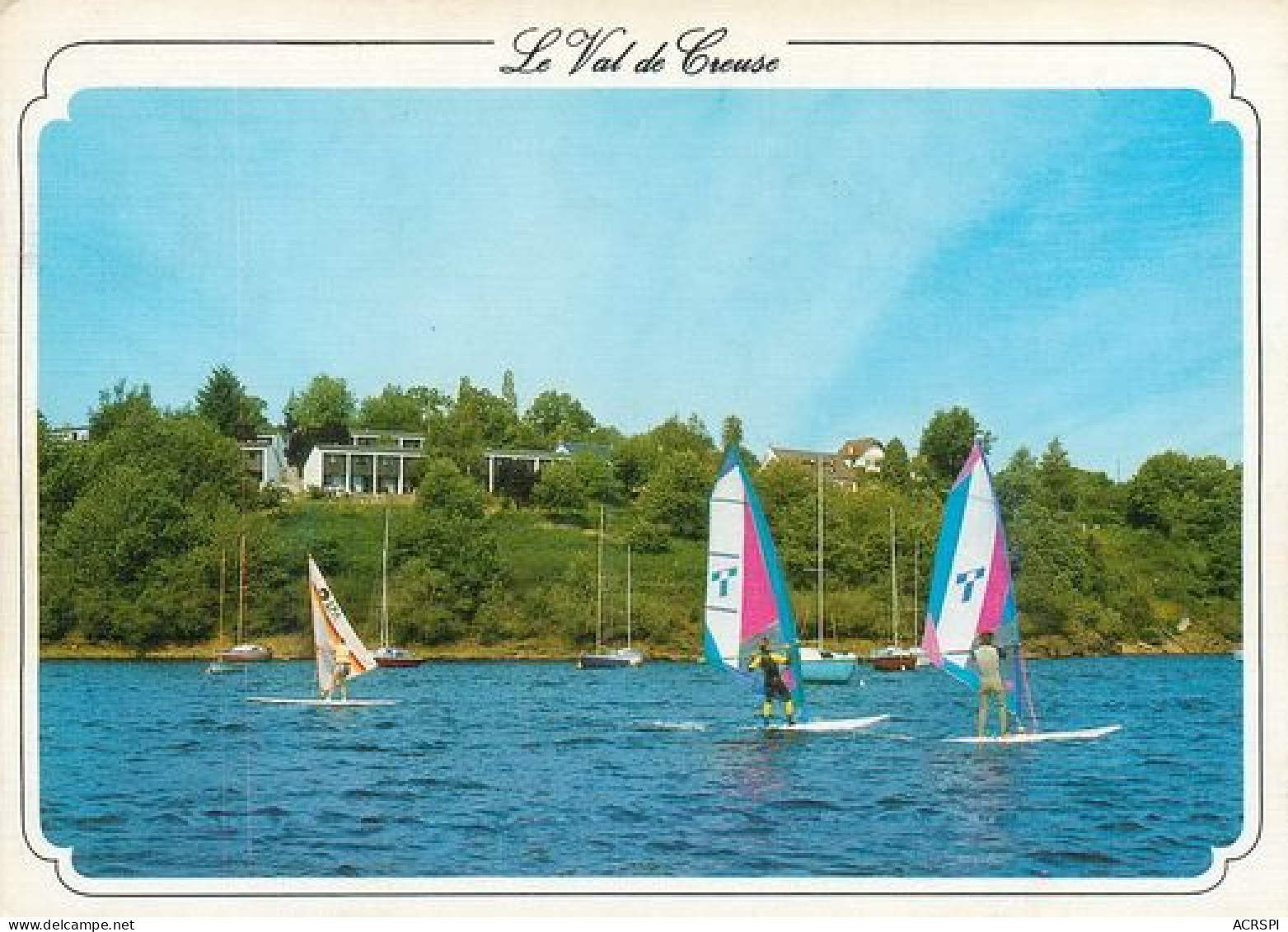 EGUZON Le Lac Chambon école De Voile   24   (scan Recto-verso)MA2168Ter - Le Blanc