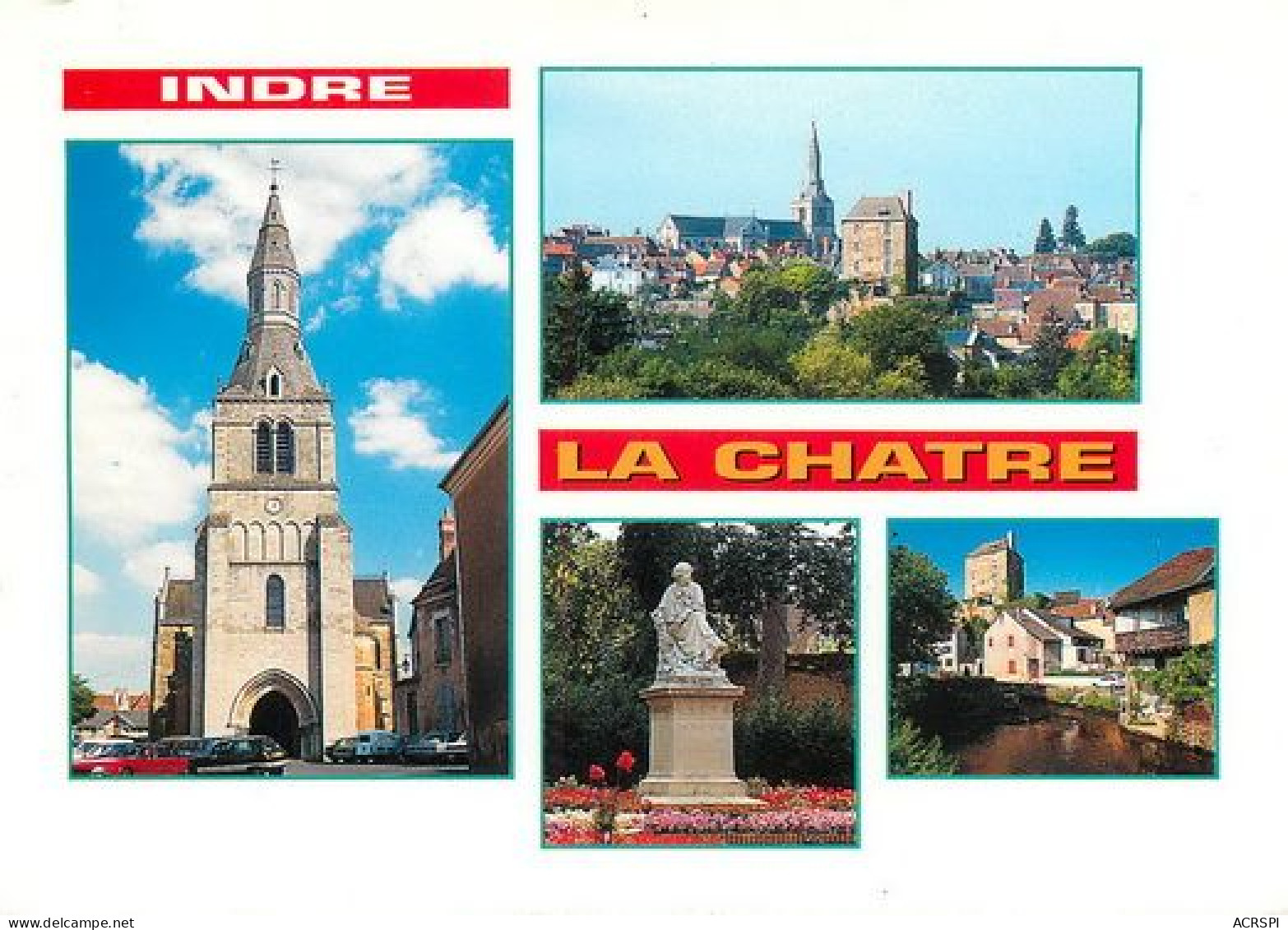 LA CHATRE  Multivue  33   (scan Recto-verso)MA2168Ter - La Chatre