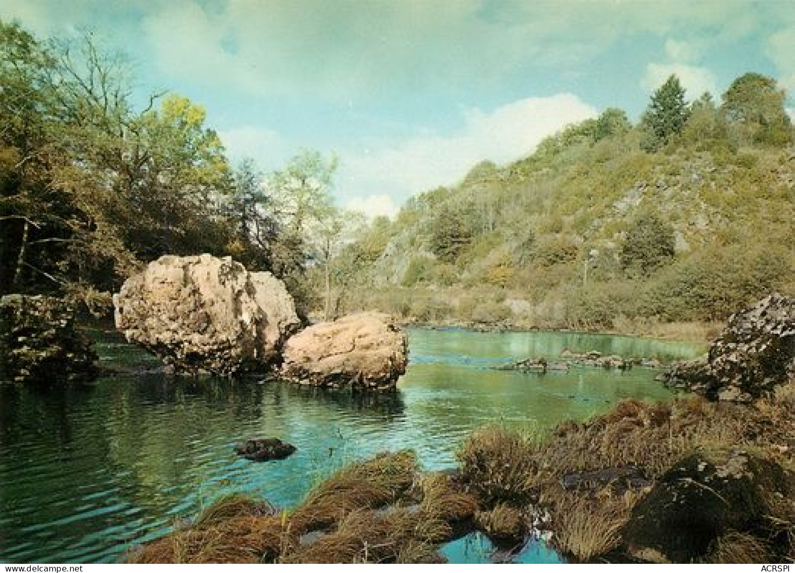 GARGILESSE  Rochers Et Piles De L'ancien Pont Sur La Creuse  20   (scan Recto-verso)MA2168Ter - Le Blanc