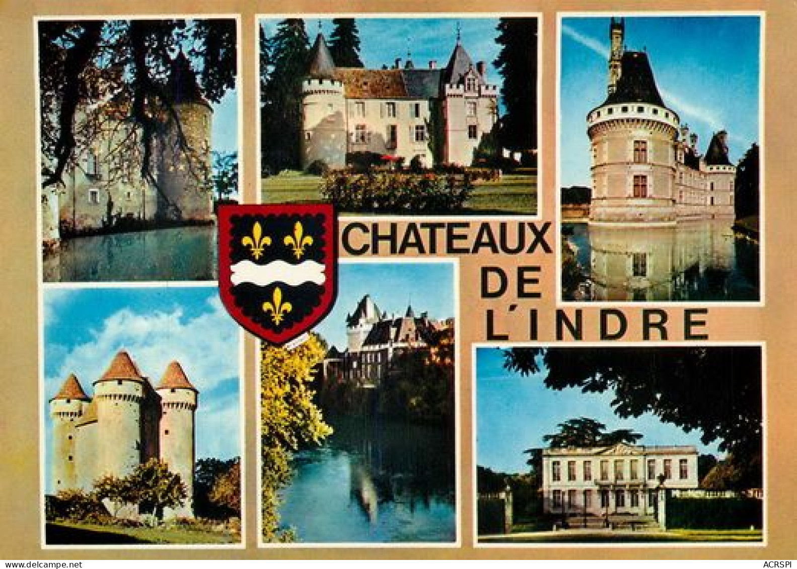 Les Chateaux De L'indre   43   (scan Recto-verso)MA2168Ter - Chateauroux