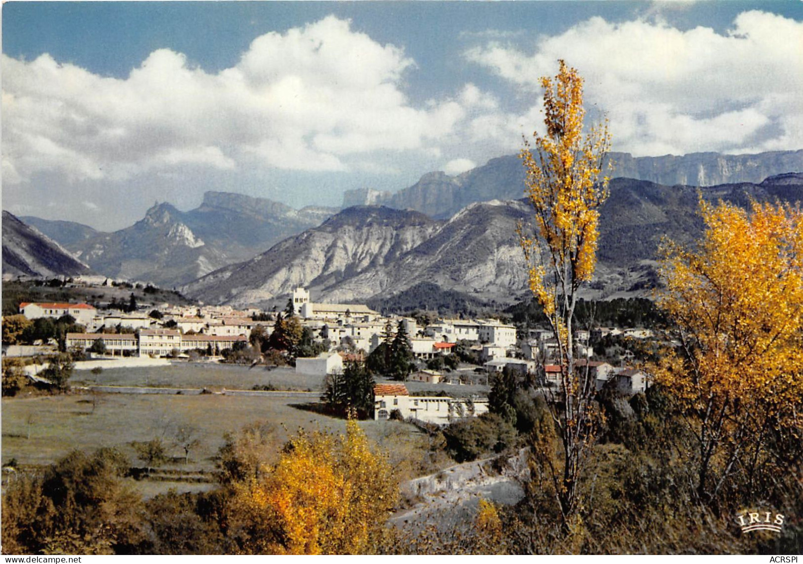 DIE Vue Generale Au Fond La Dent Et Le Glandasse 3(scan Recto-verso) MA2190 - Die