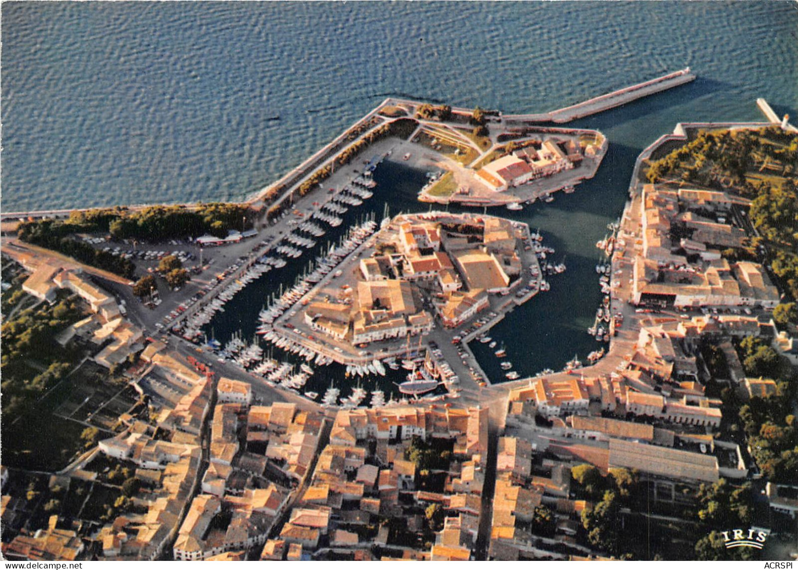 ILE DE RE Vue Generale Du Port Et Du Bassin De Saint Martin De Re 5(scan Recto-verso) MA2189 - Ile De Ré