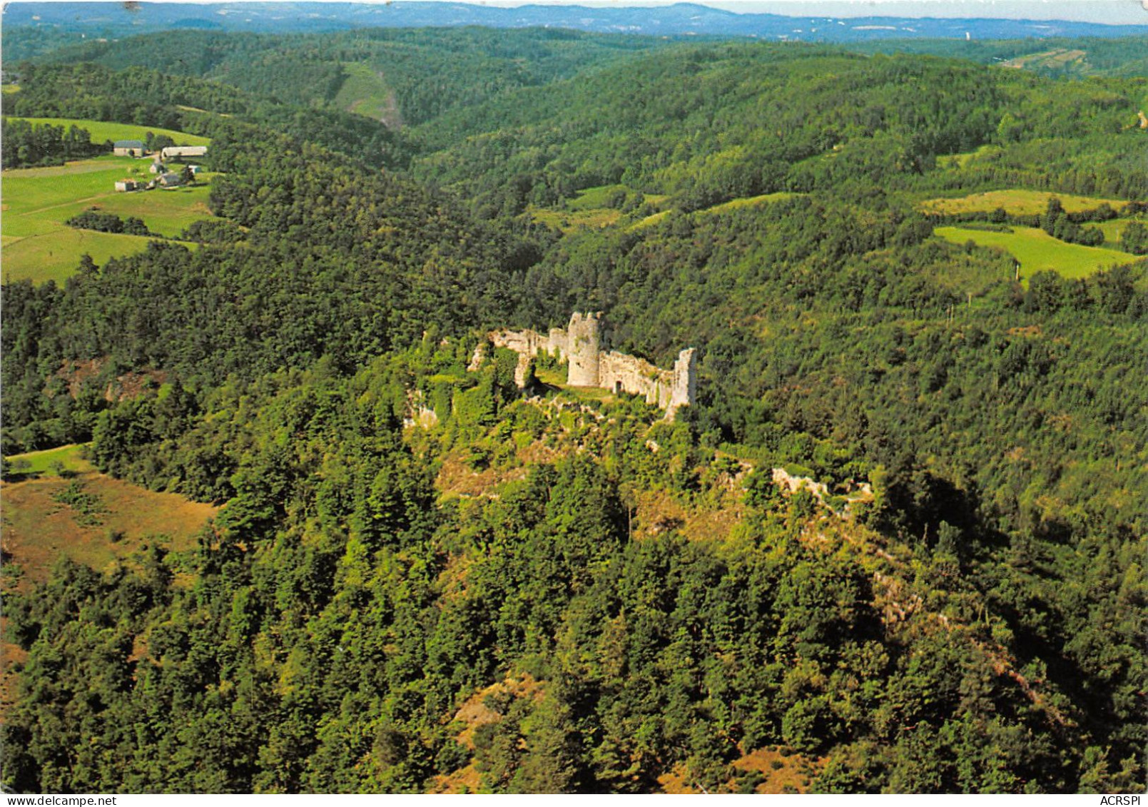 Ruines De L Ancien Chateau Feodal De VENTADOUR 6(scan Recto-verso) MA2188 - Sonstige & Ohne Zuordnung