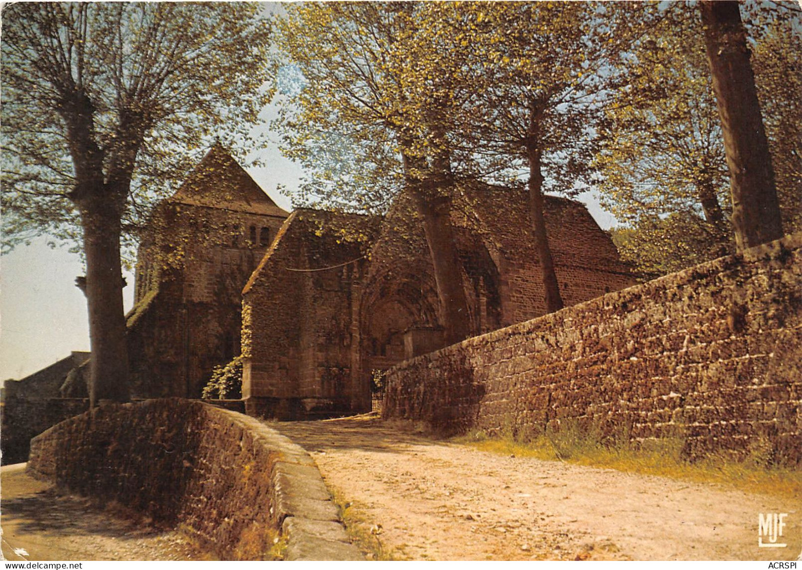 MOUTIER D AHUN Eglise Du XIIe Siecle 18(scan Recto-verso) MA2187 - Moutier D'Ahun