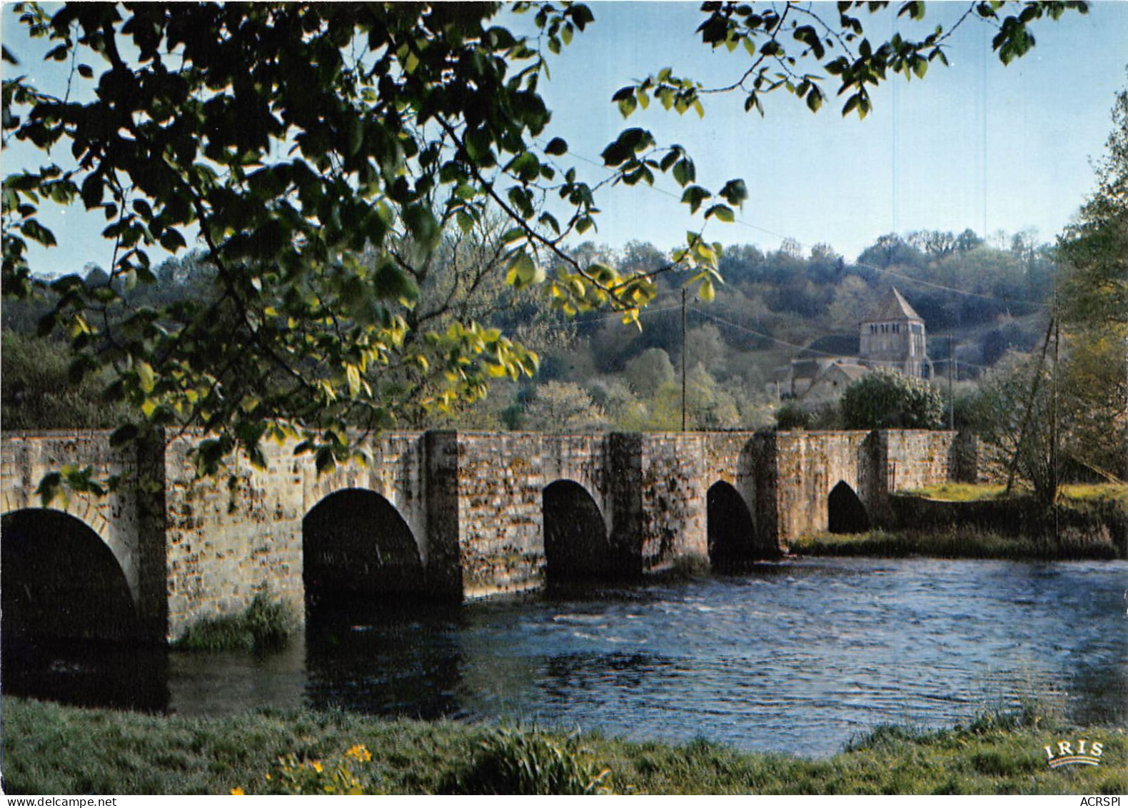 LE MOUTIER D AHUN L Elise Monument Historique Le Pont Medieval Sur La Creuse 21(scan Recto-verso) MA2187 - Moutier D'Ahun