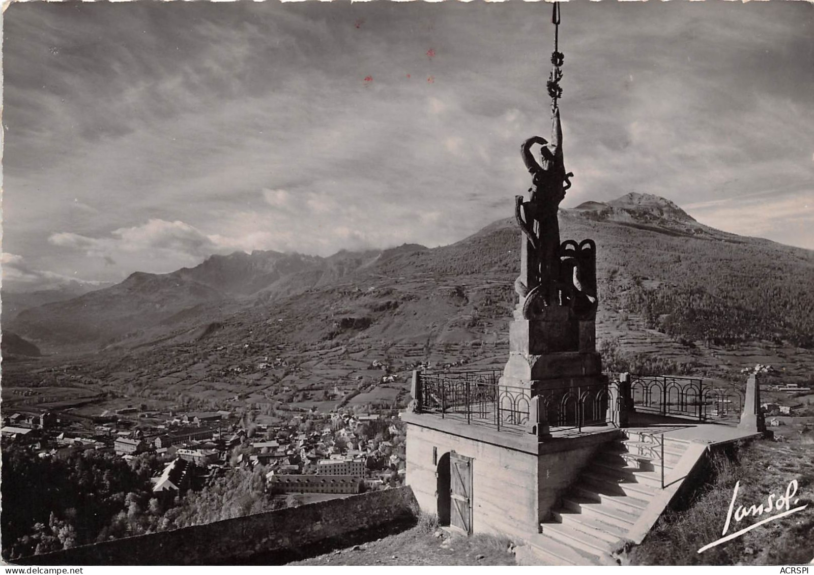 BRIANCON Statue De La Grande France 1(scan Recto-verso) MA2186 - Briancon