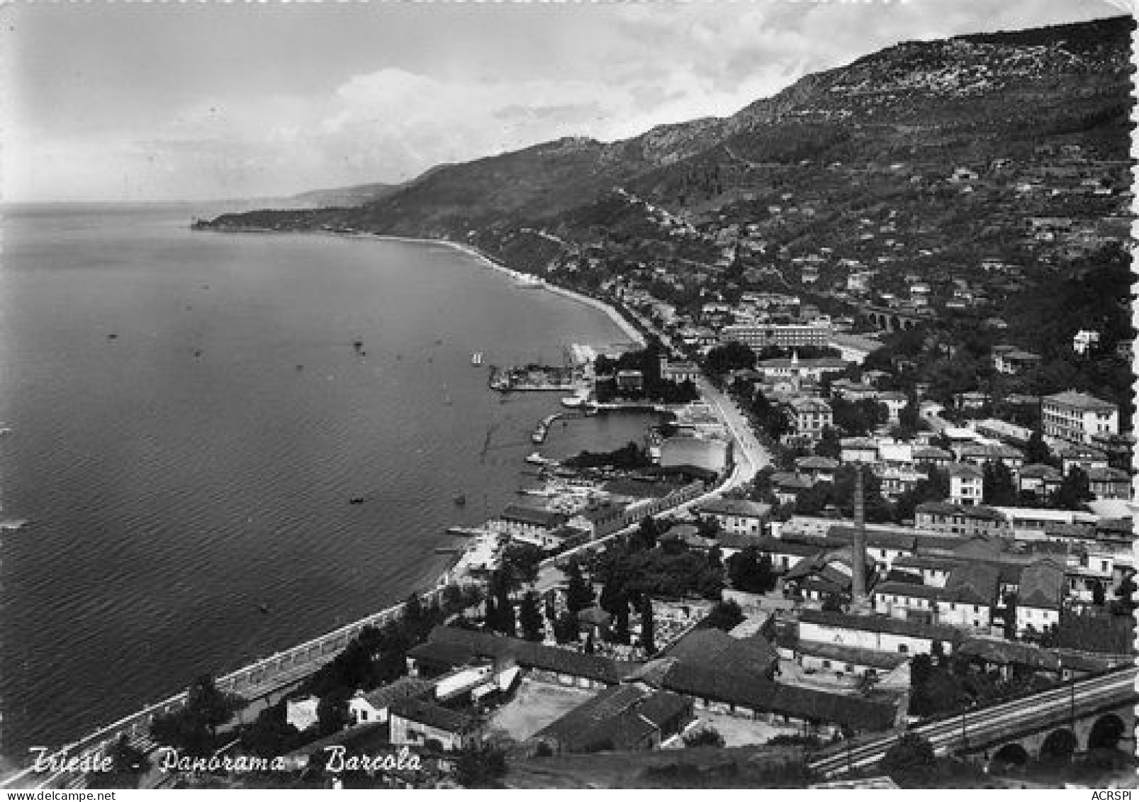 TRIESTE  Panorama Barcola Italie Italia  28   (scan Recto-verso)MA2184Ter - Trieste (Triest)