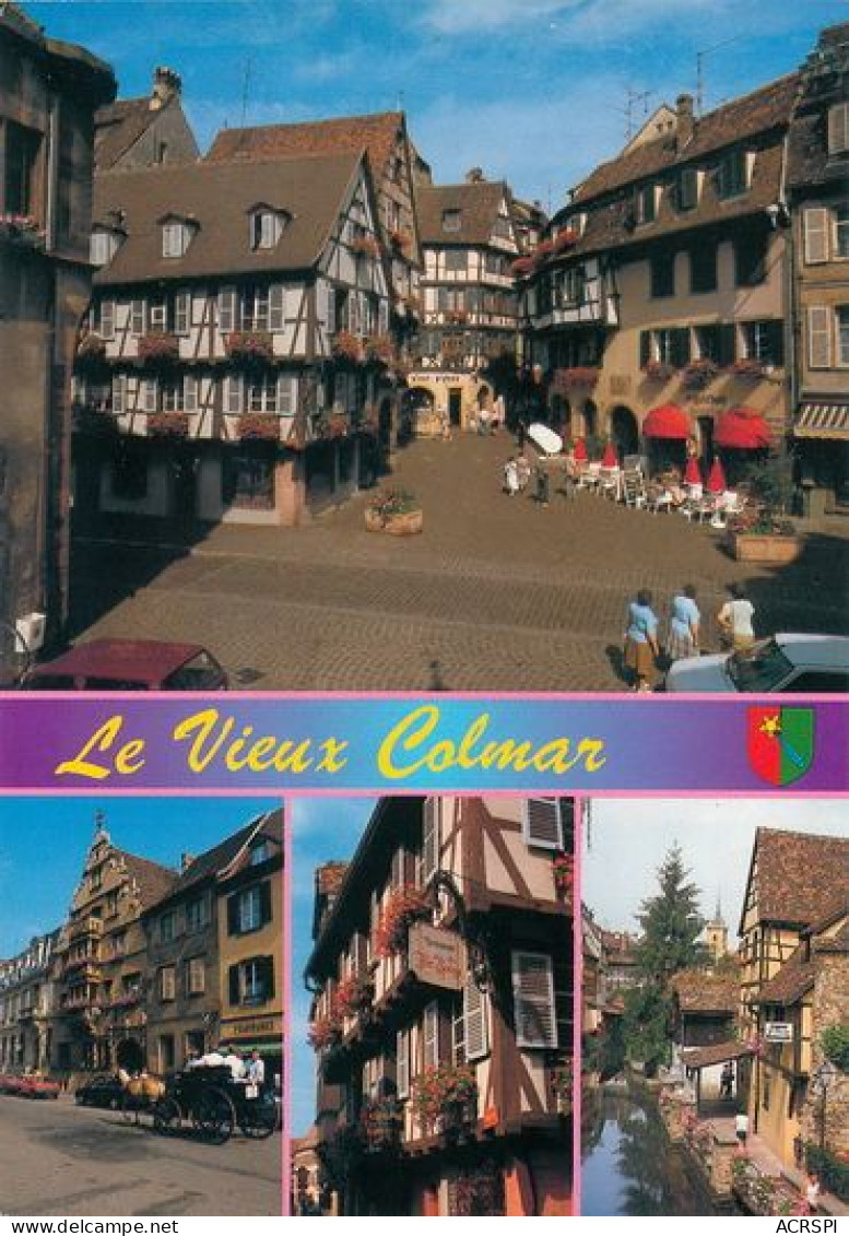 COLMAR  4 Vues De La Vieille  Ville  12   (scan Recto-verso)MA2184Ter - Colmar