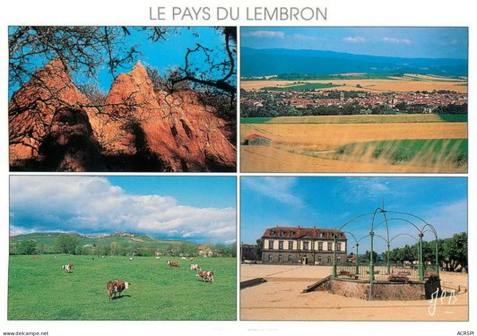 SAINT GERMAIN LEMBRON  Chalus Et La Vallée Des Saints  4   (scan Recto-verso)MA2184Bis - Saint Germain Lembron